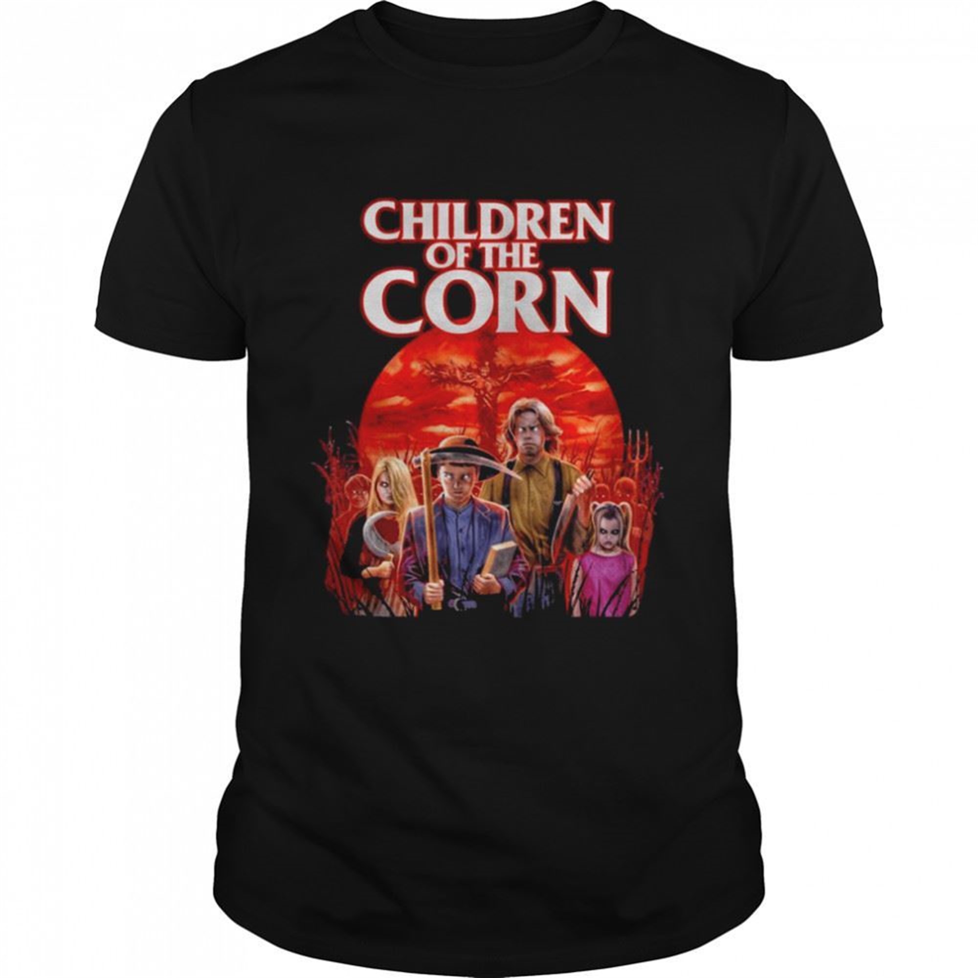 Tribute Children Of The Corn Halloween The Kids Spooky Ghostly Creepy Shirt