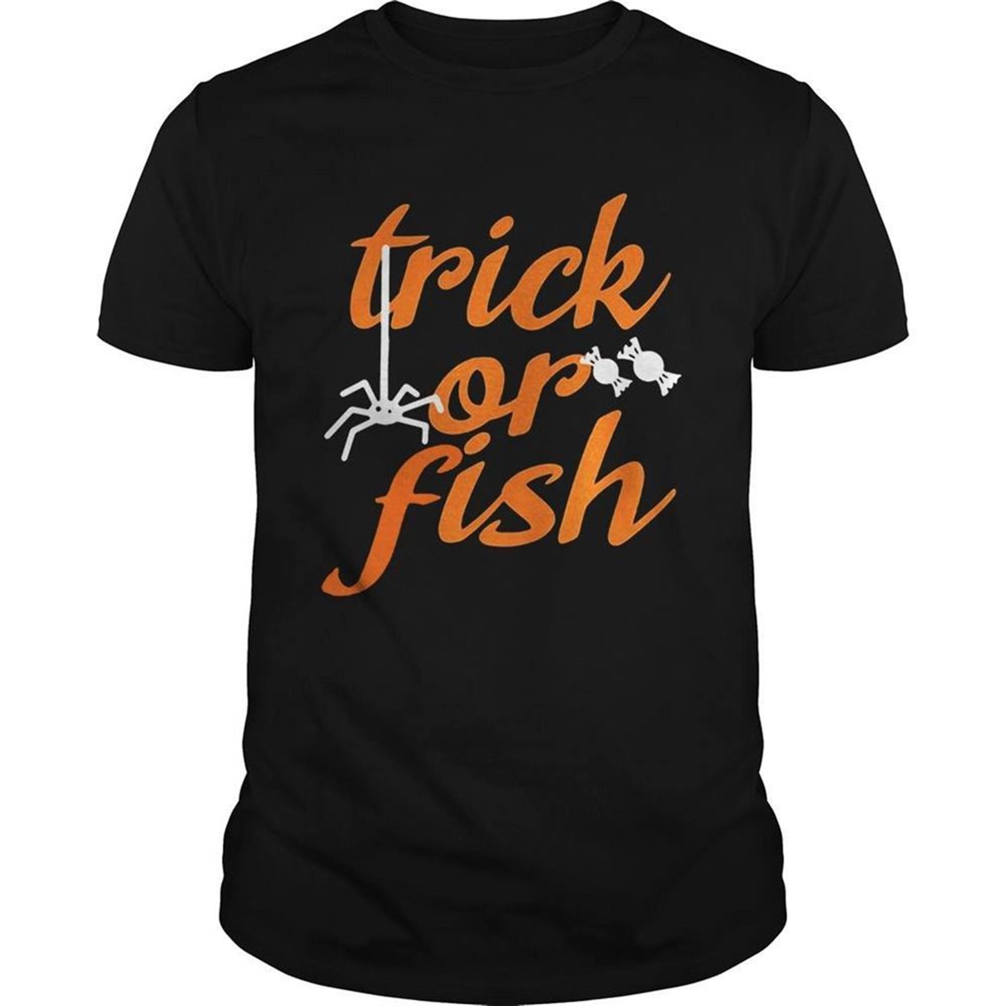 Trick Or Fish Halloween Shirt