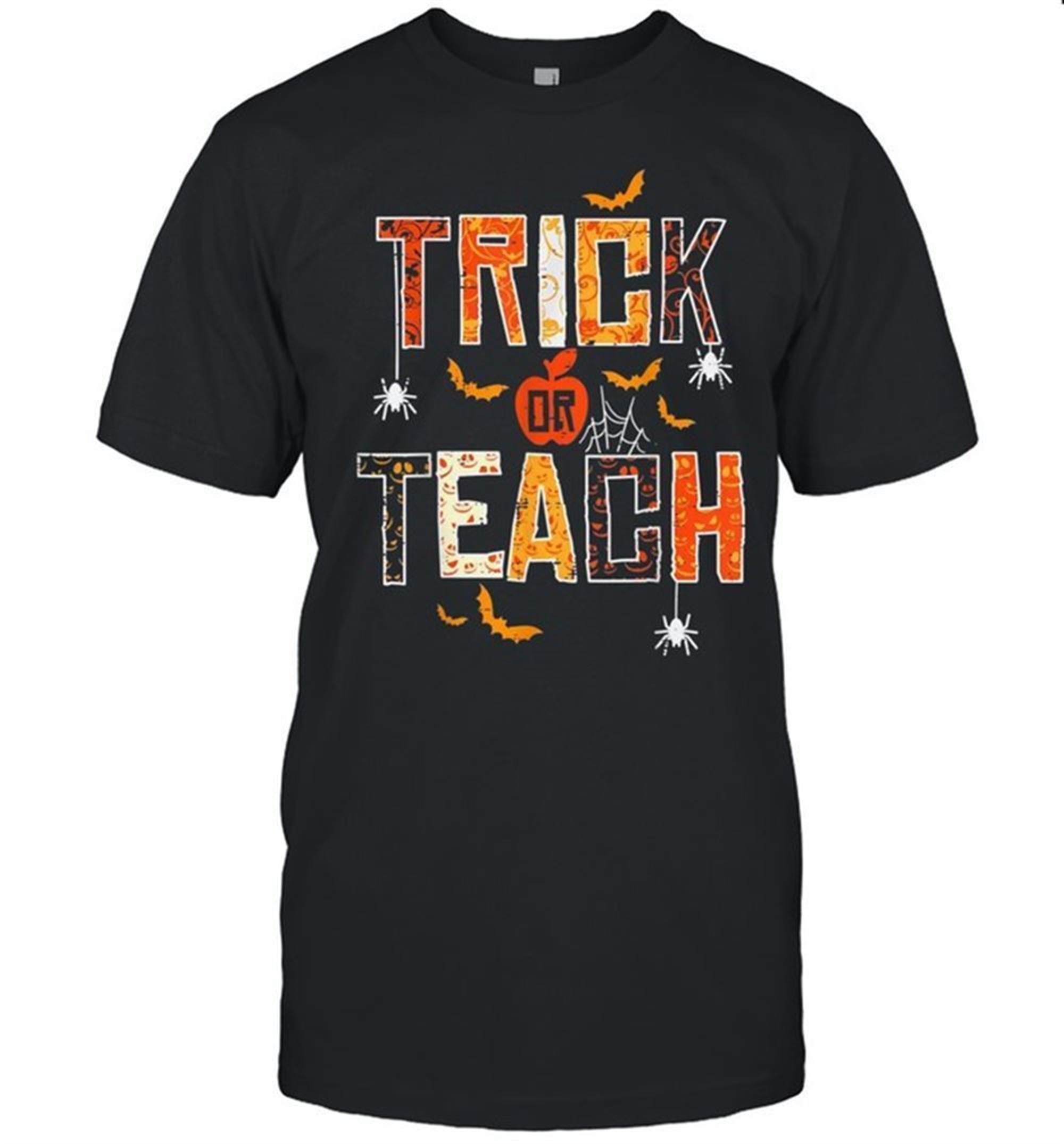 Trick Or Teach Cute Halloween Teacher Shirt
