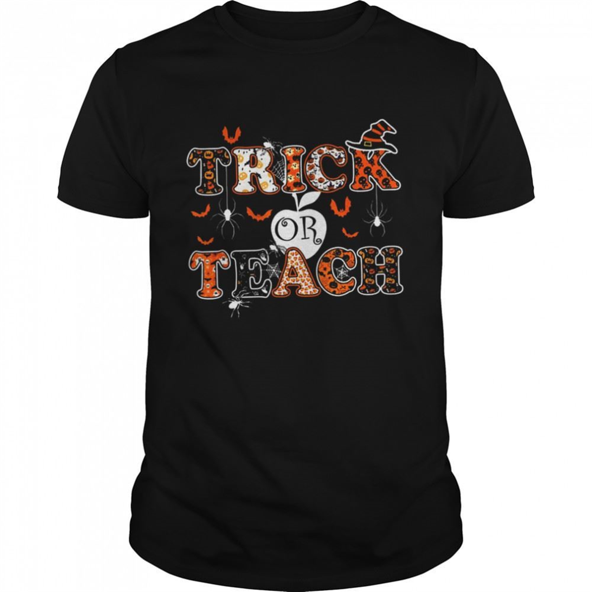 Trick Or Teach Halloween Teacher Shirt