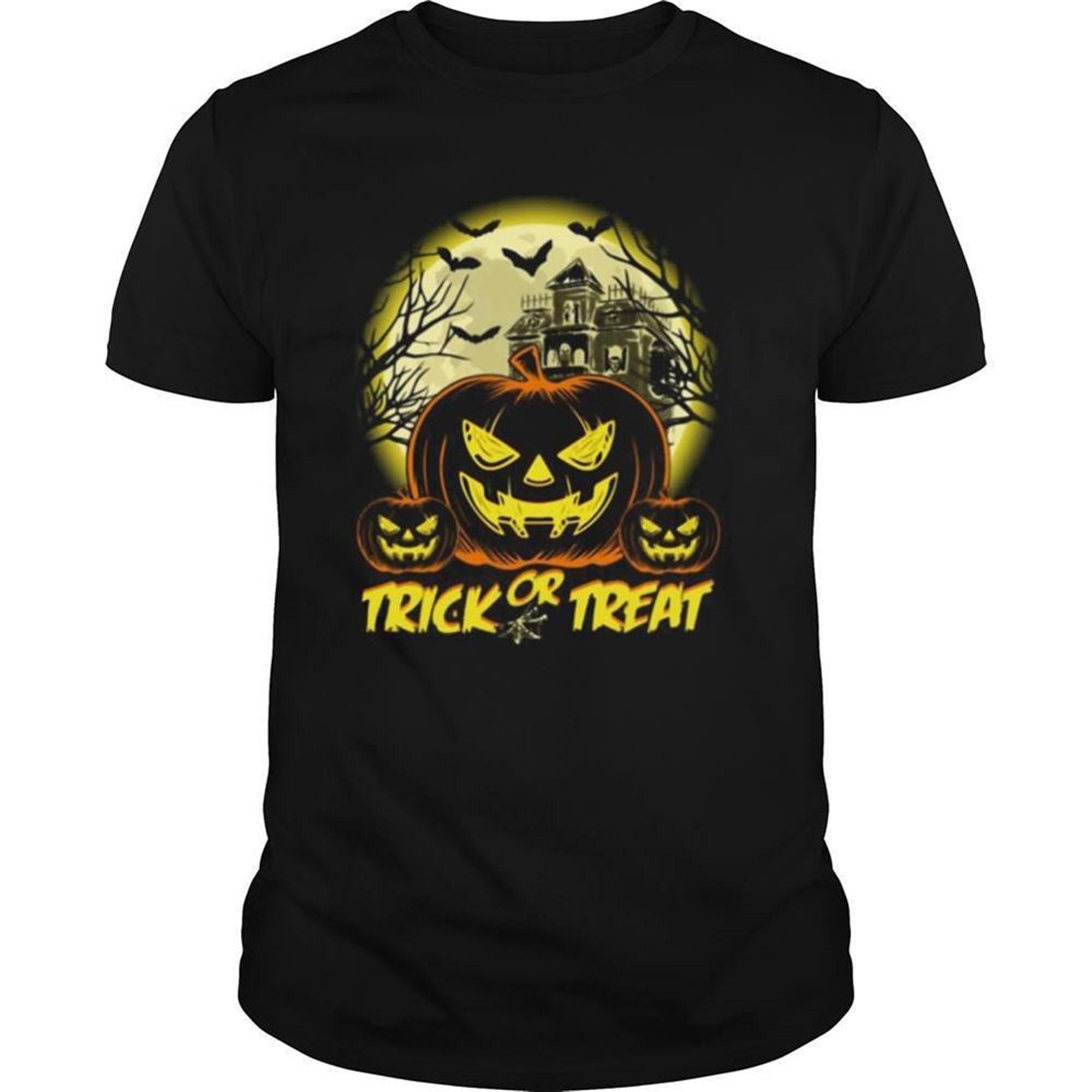 Trick Or Treat Jack O Lantern Pumpkin Halloween Shirt