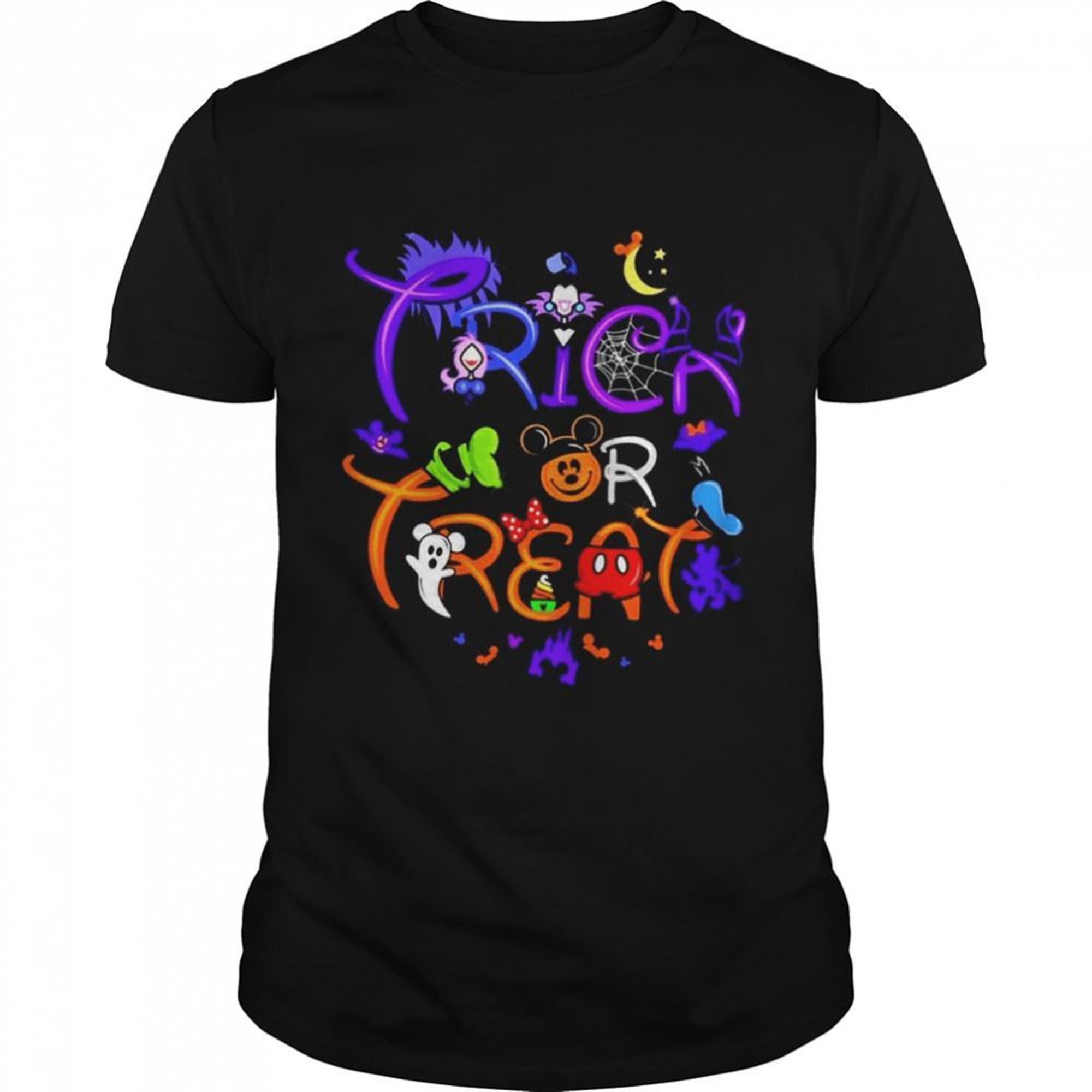 Trick Or Treat Mickey Mouse Halloween Shirt