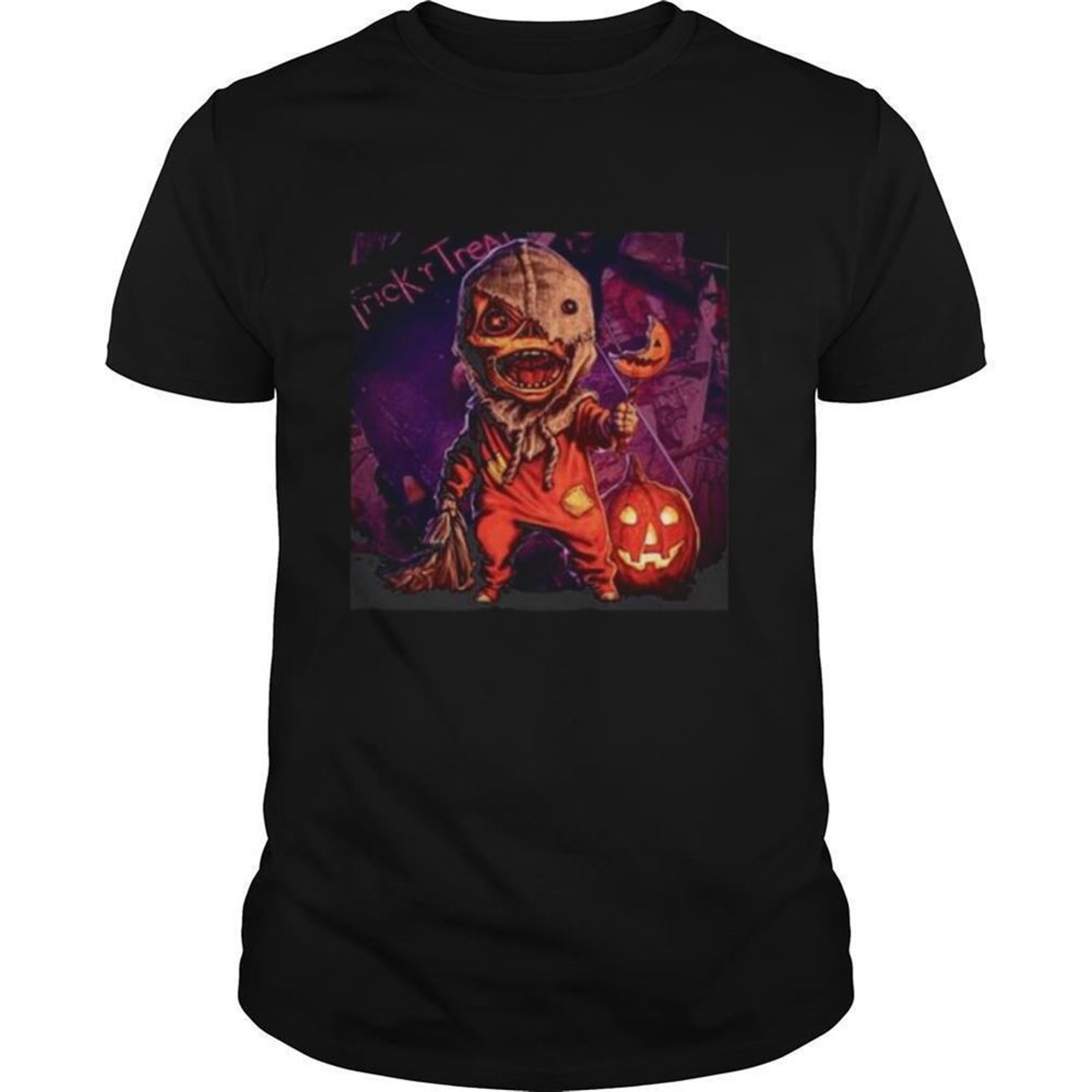 Trickr Treat Pumpkin Halloween Shirt