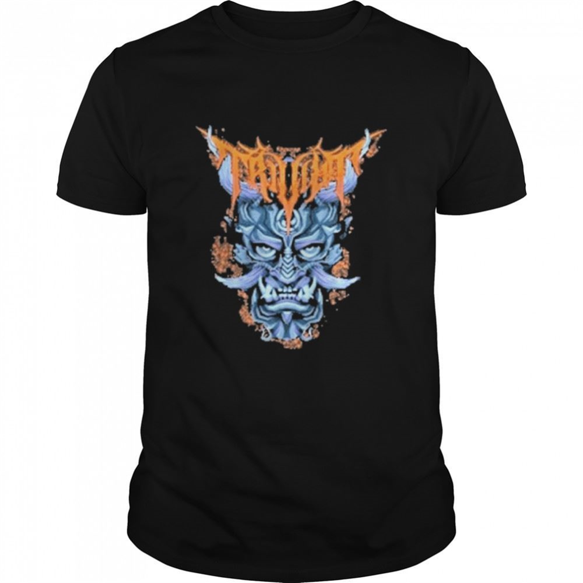 Trivium Big Oni Evil Face Halloween T-shirt