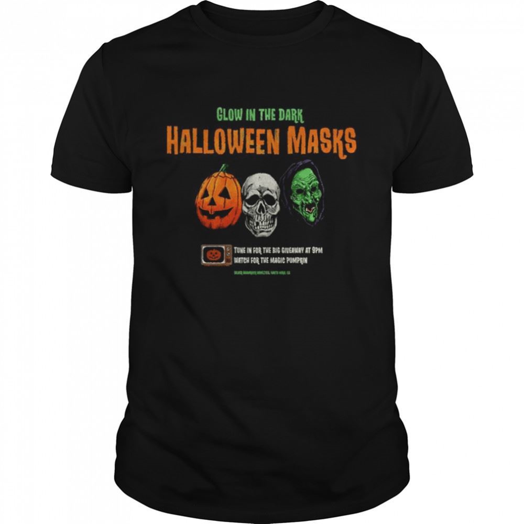 Tune In For The Big Giveaway At 9pm Halloween Shirt