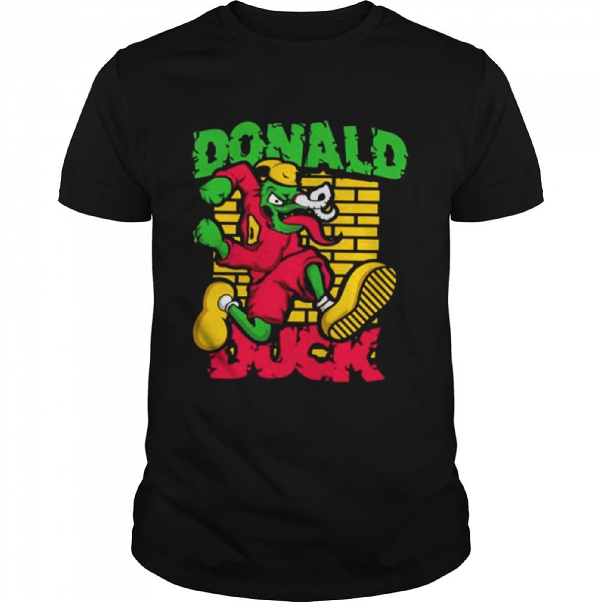 Turned To Zombie Donald Duck Halloween Spooky Night Shirt