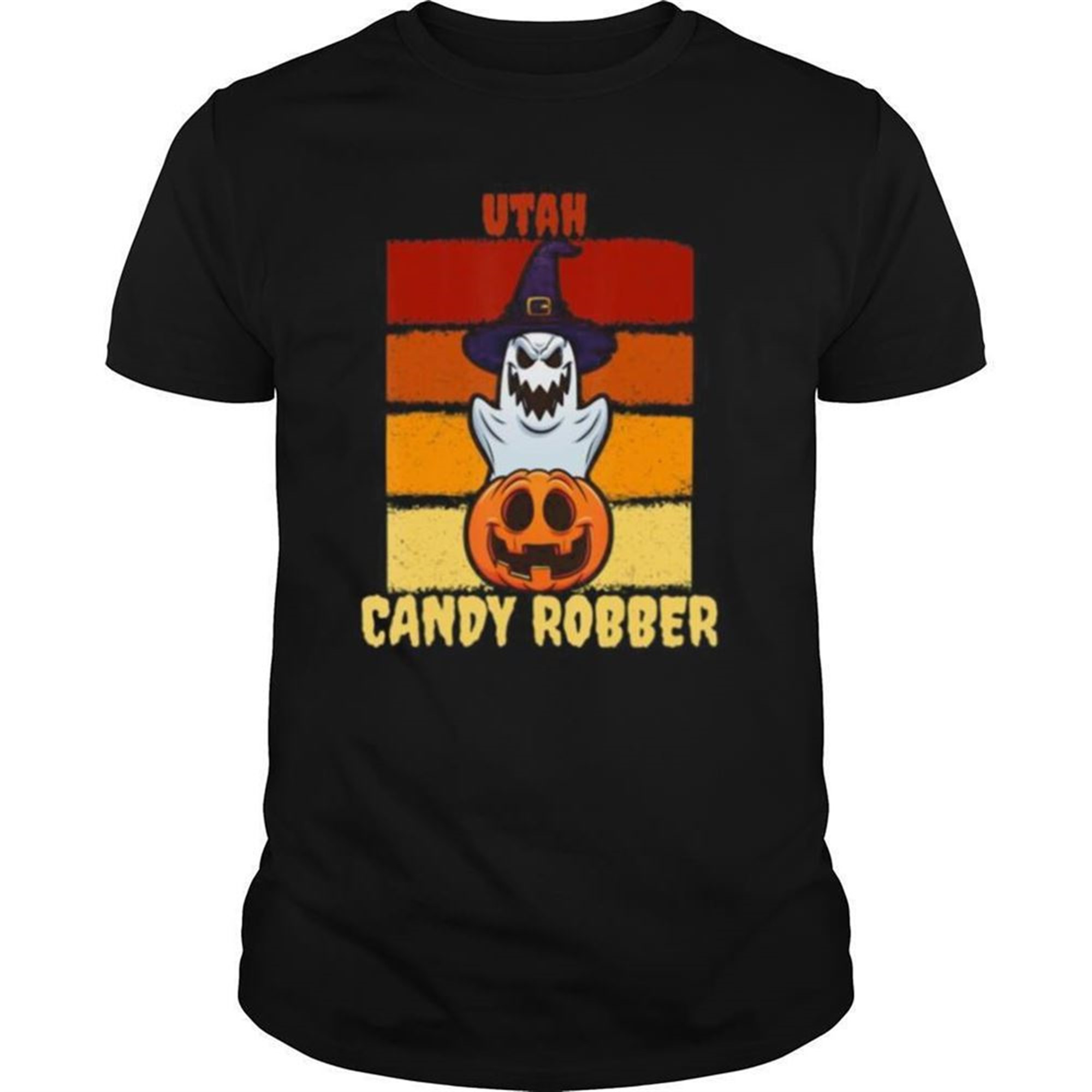 Utah Candy Robber Halloween Trick Or Treat Party Shirt