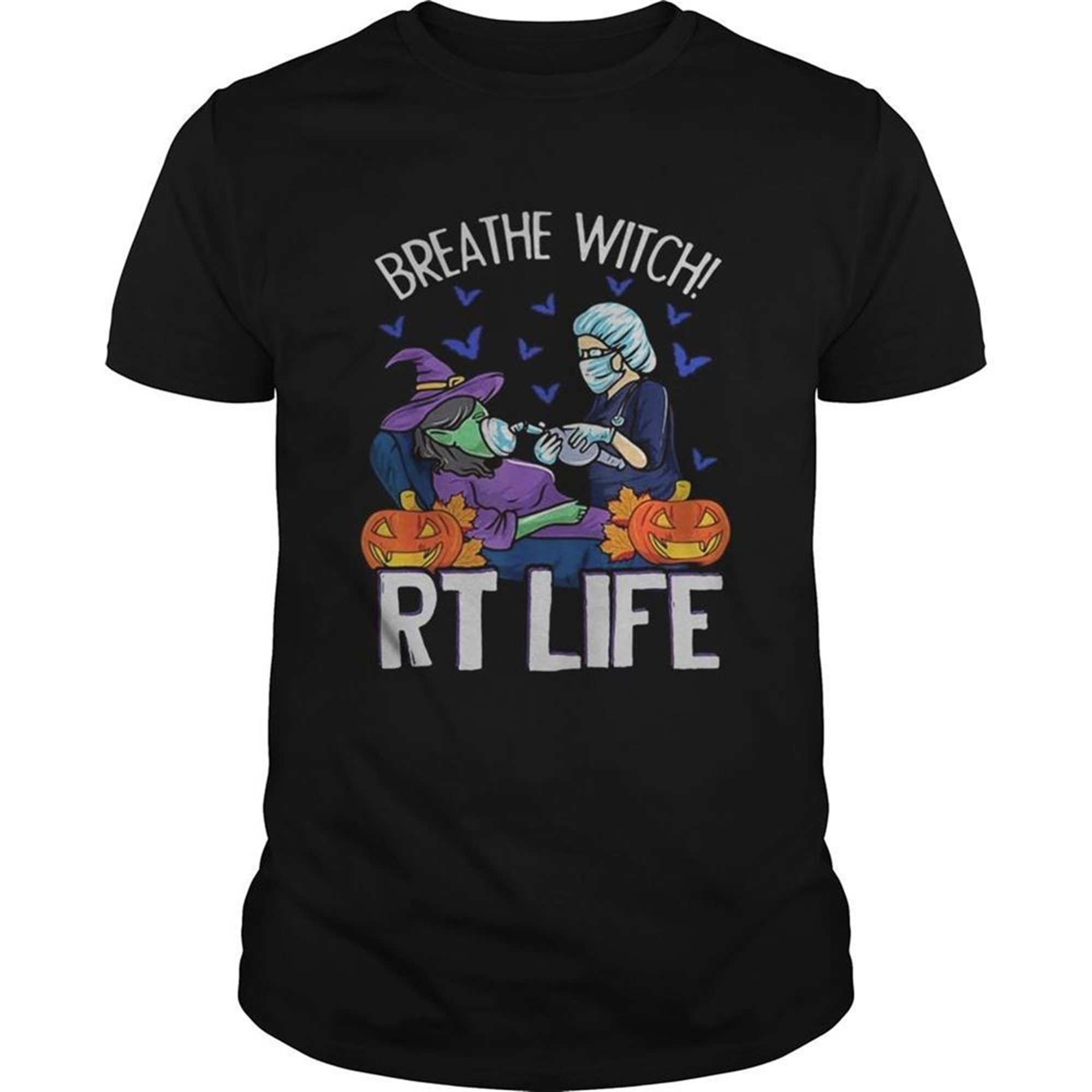 Victim Breathe Witch Rt Life Halloween Shirt