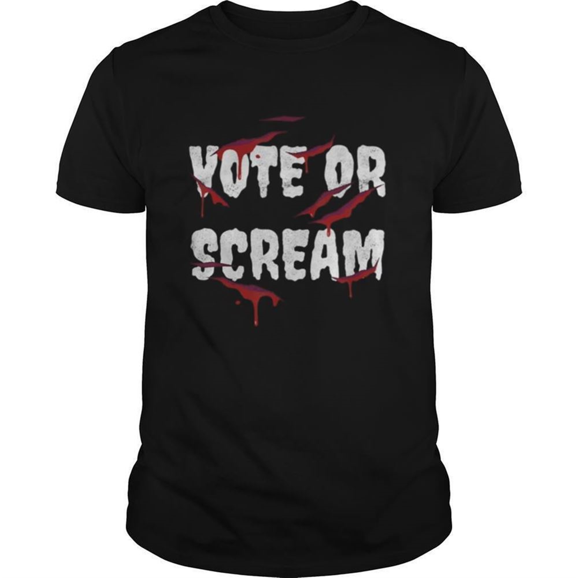 Vote Or Scream Halloween Shirt