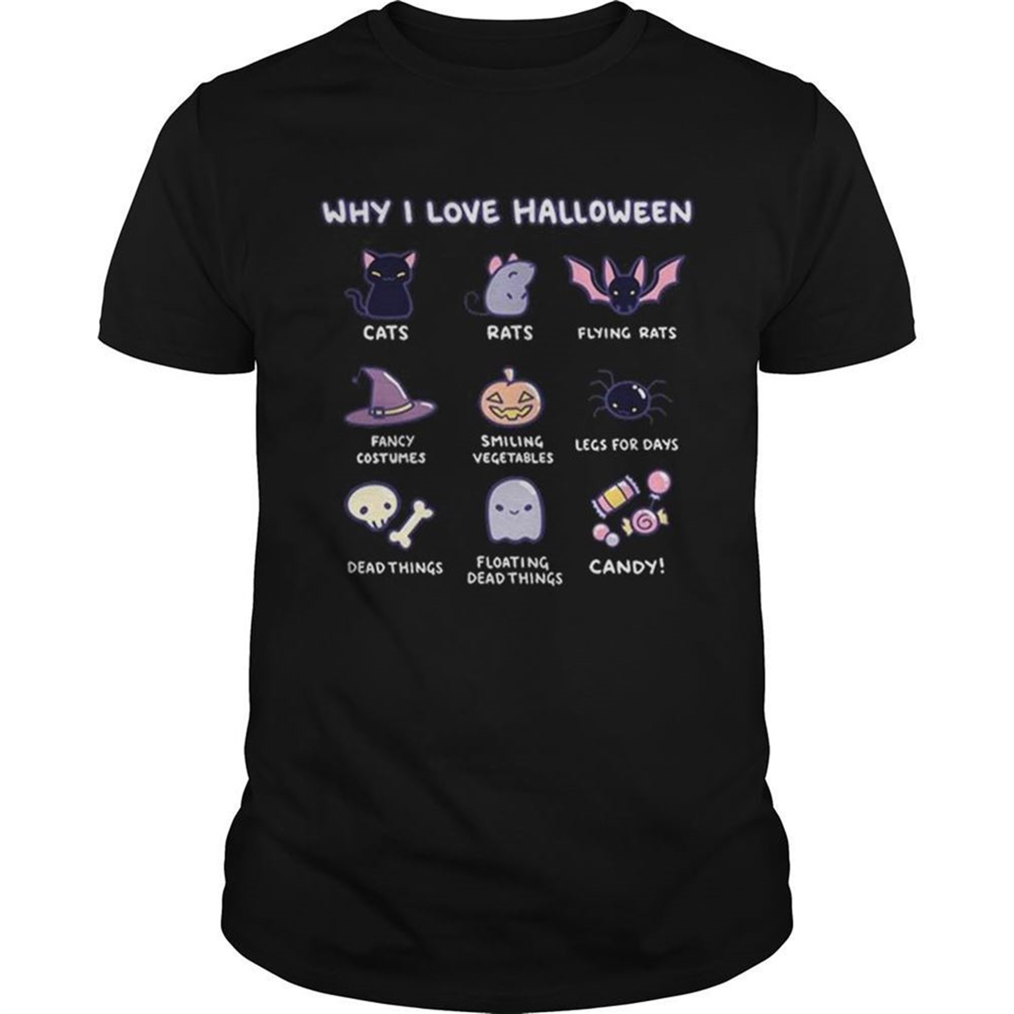 Why I Love Halloween Emoji Collection Shirt