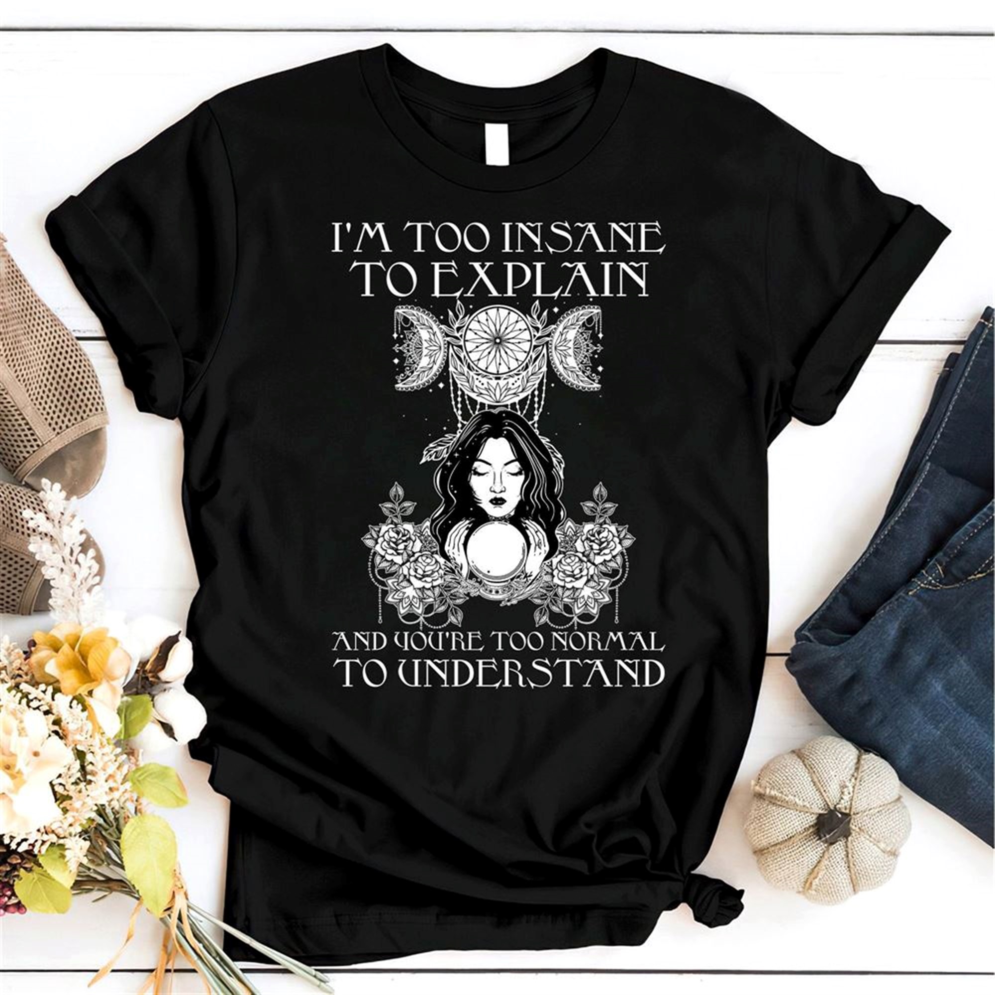 Witch Shirt Witchcraft Shirt Moon Shirt Halloween Witches Shirt Witch Vibes