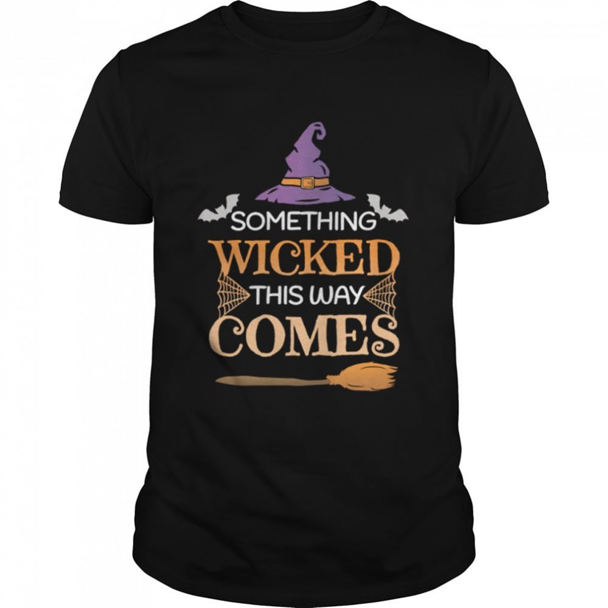 Witch Spooky Something Wicked This Way Comes Halloween Shirt