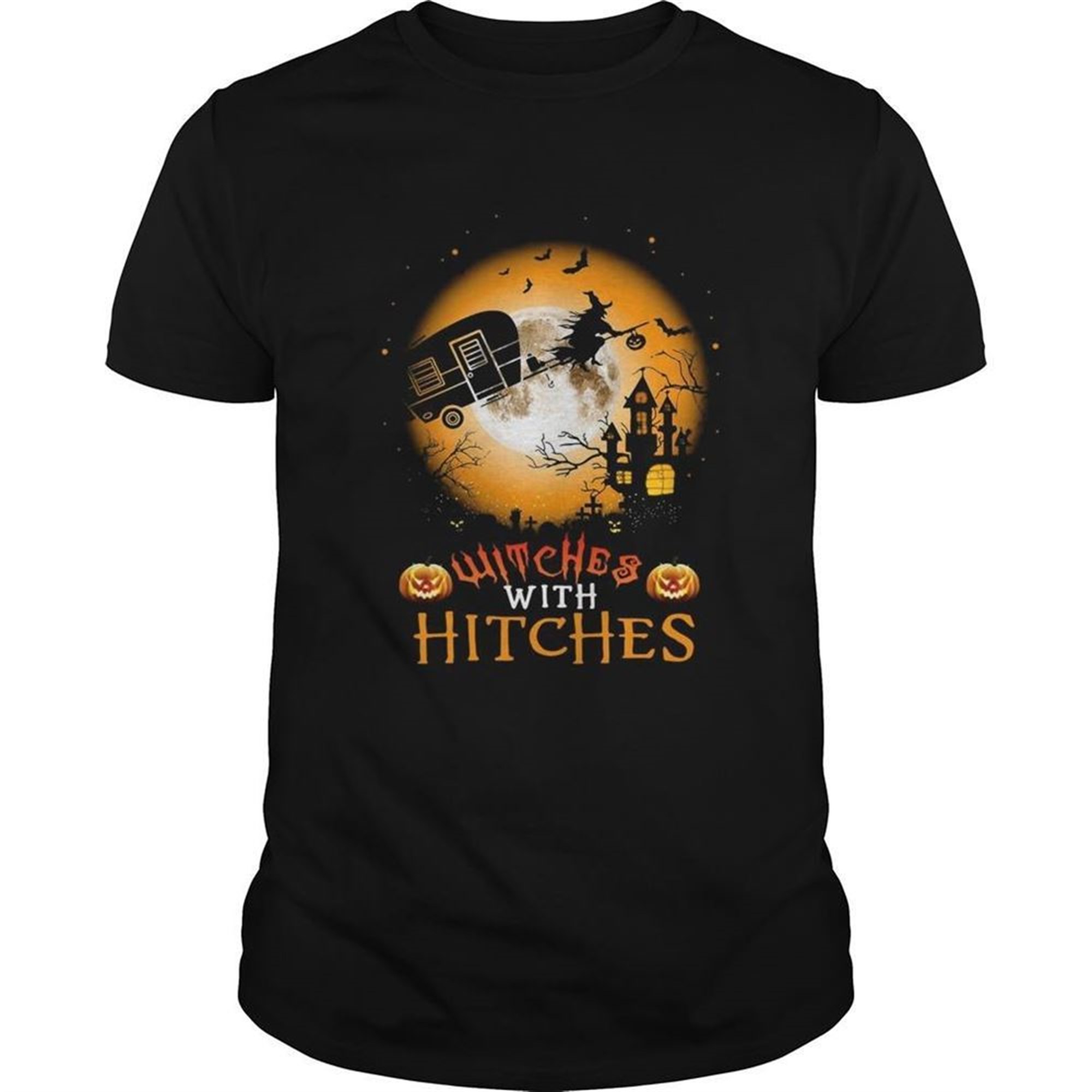 Witches With Hitches Halloween Shirt