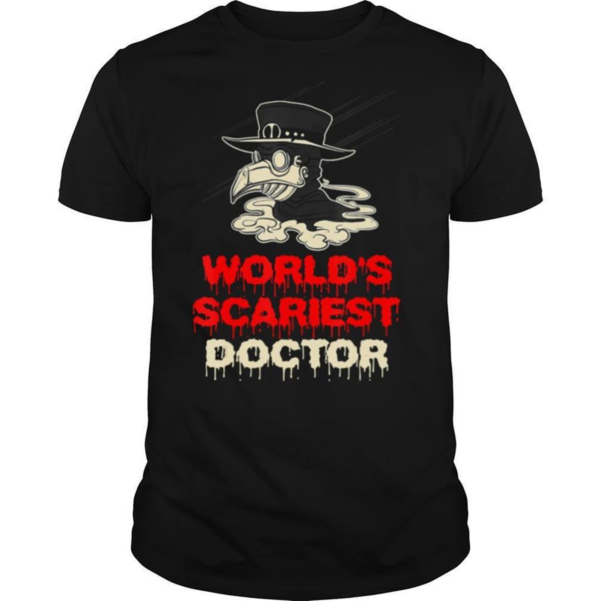 Worlds Scariest Doctor Plague Halloween Costume Lazy Easy Shirt