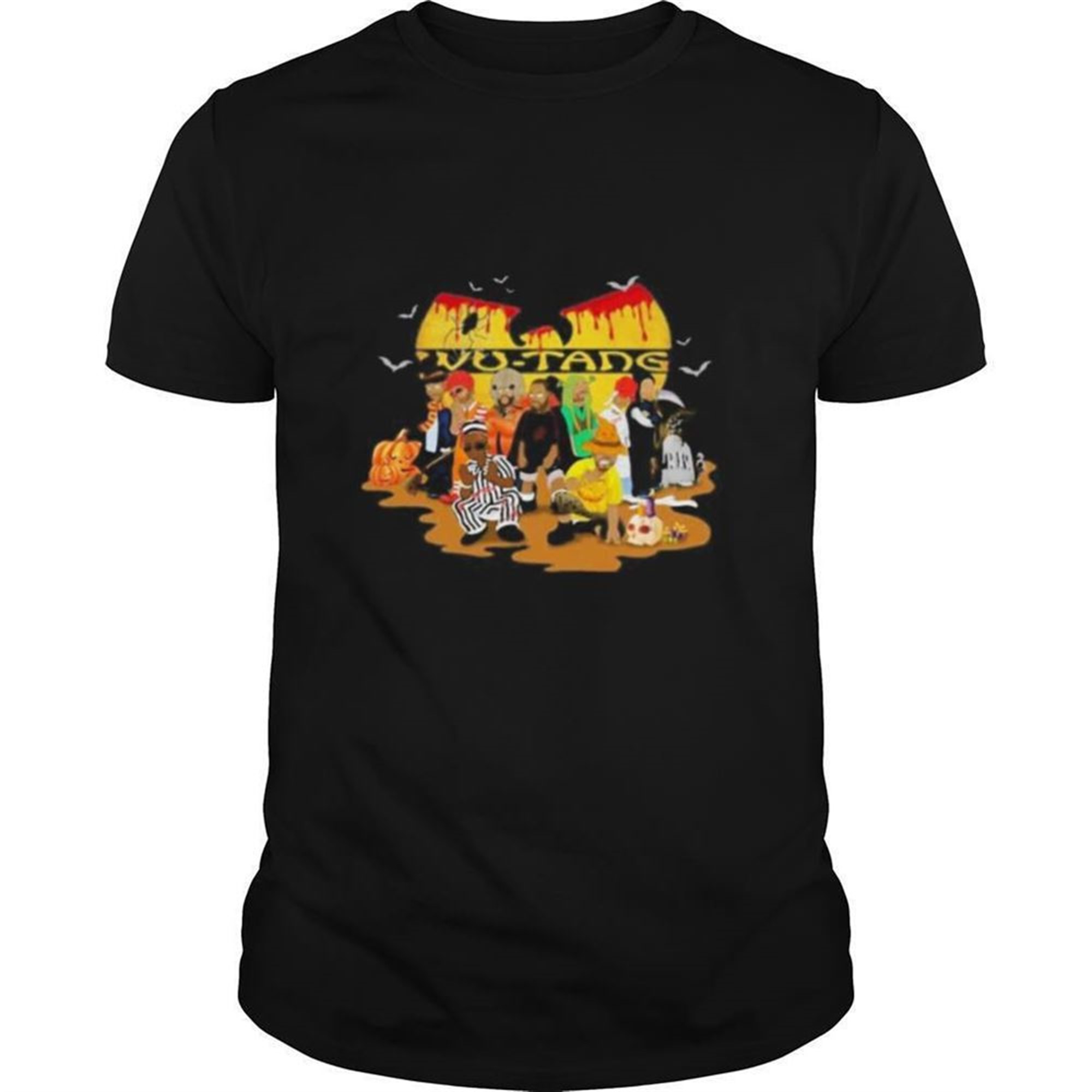 Wu Tang Band Members Chibi Halloween Shirt