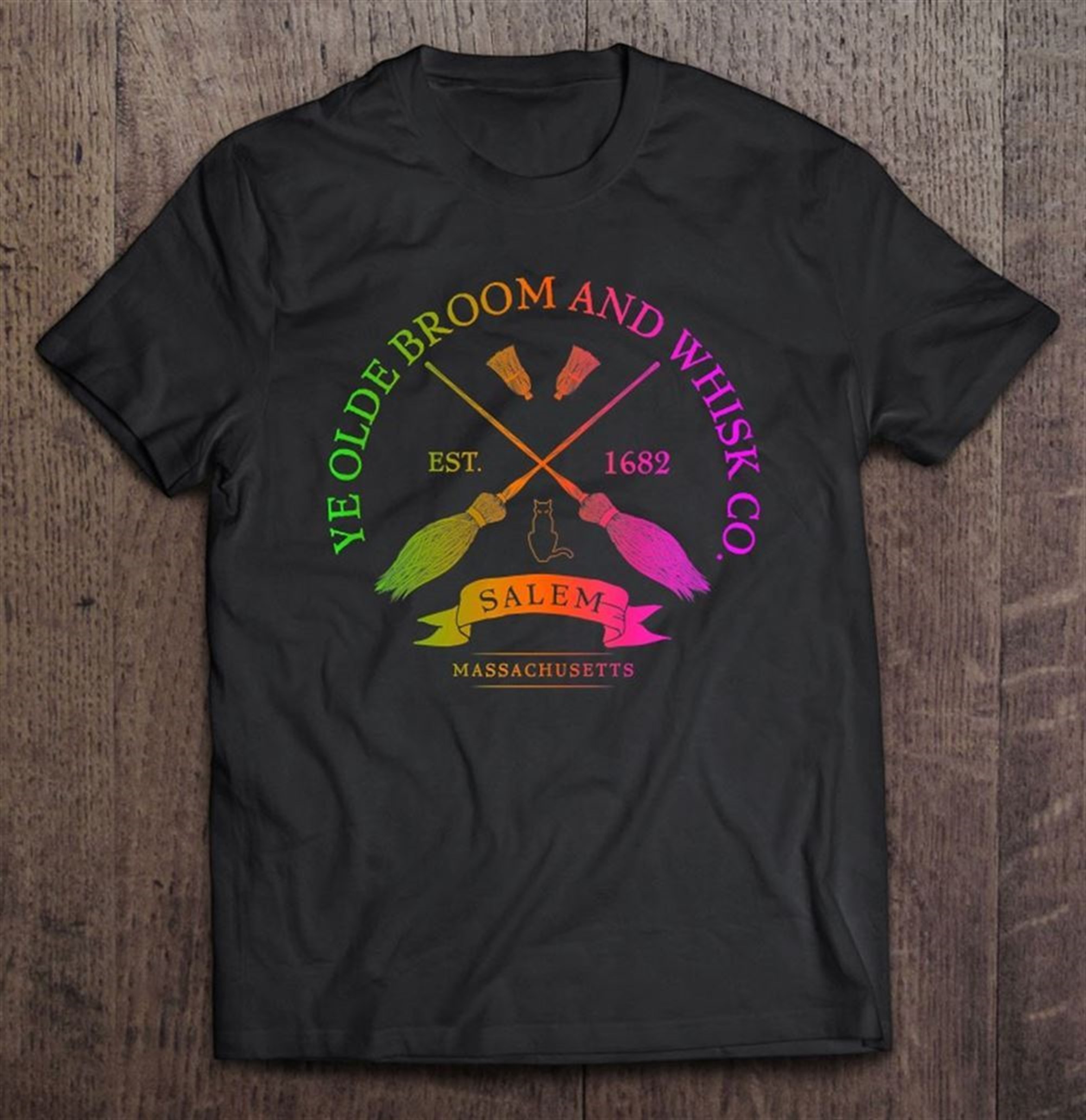 Ye Olde Broom Co Salem Mass Est 1682 Halloween Premium