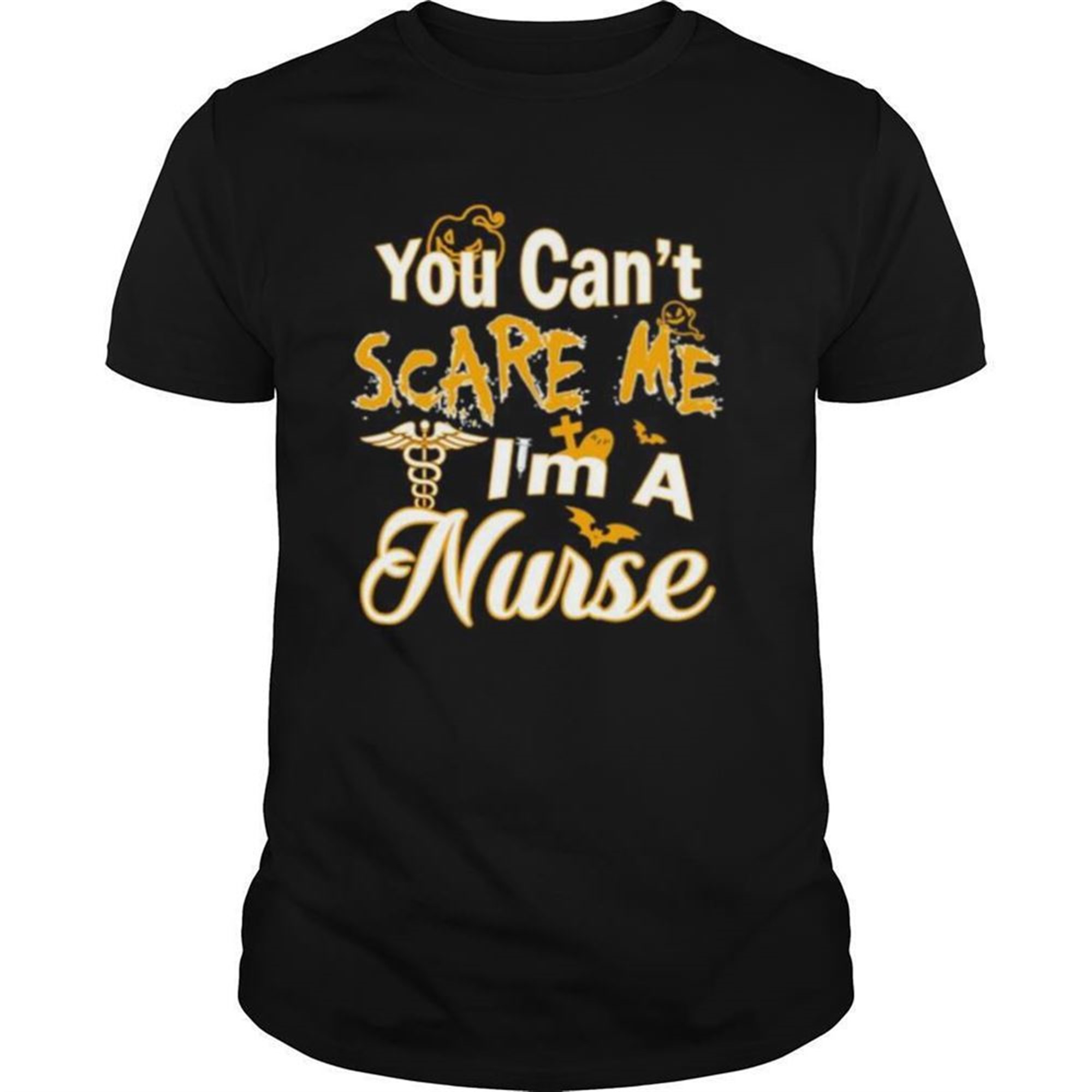 You Cant Scare Me Im A Nurse Halloween Shirt