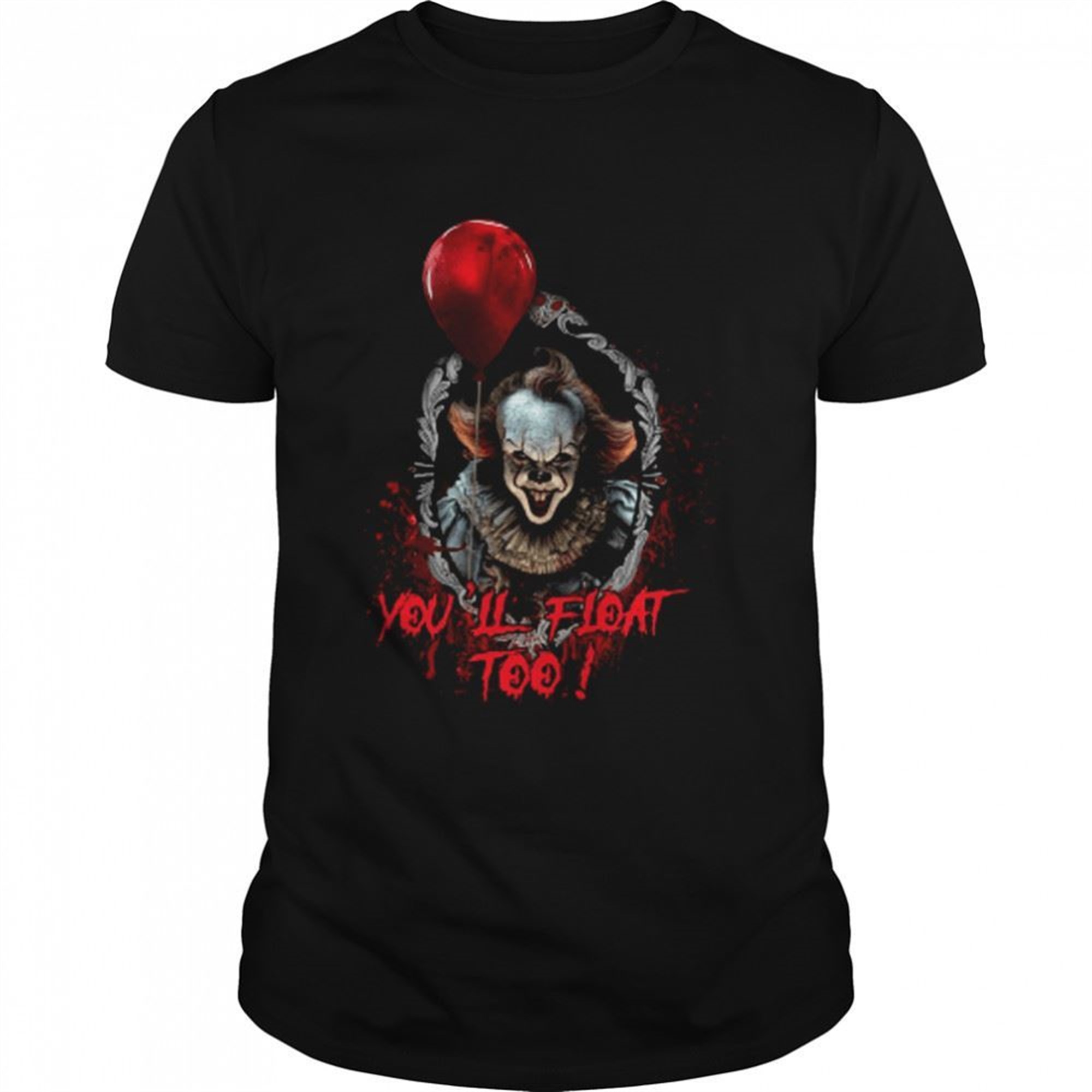 Youll Float Too Pennywise It Horror Movie Halloween Shirt