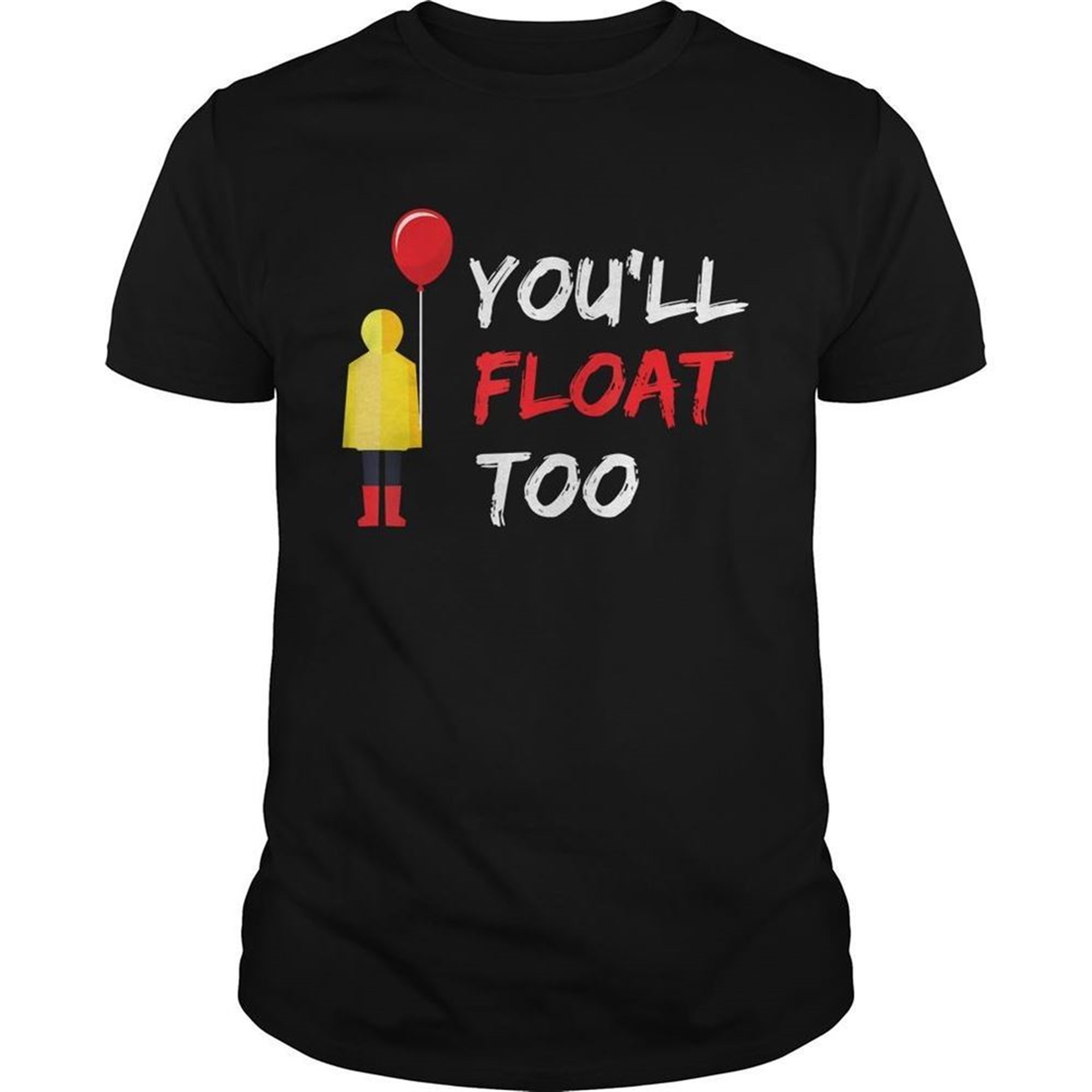 Youllfloat Too Red Balloon Halloween Costume Tshirt