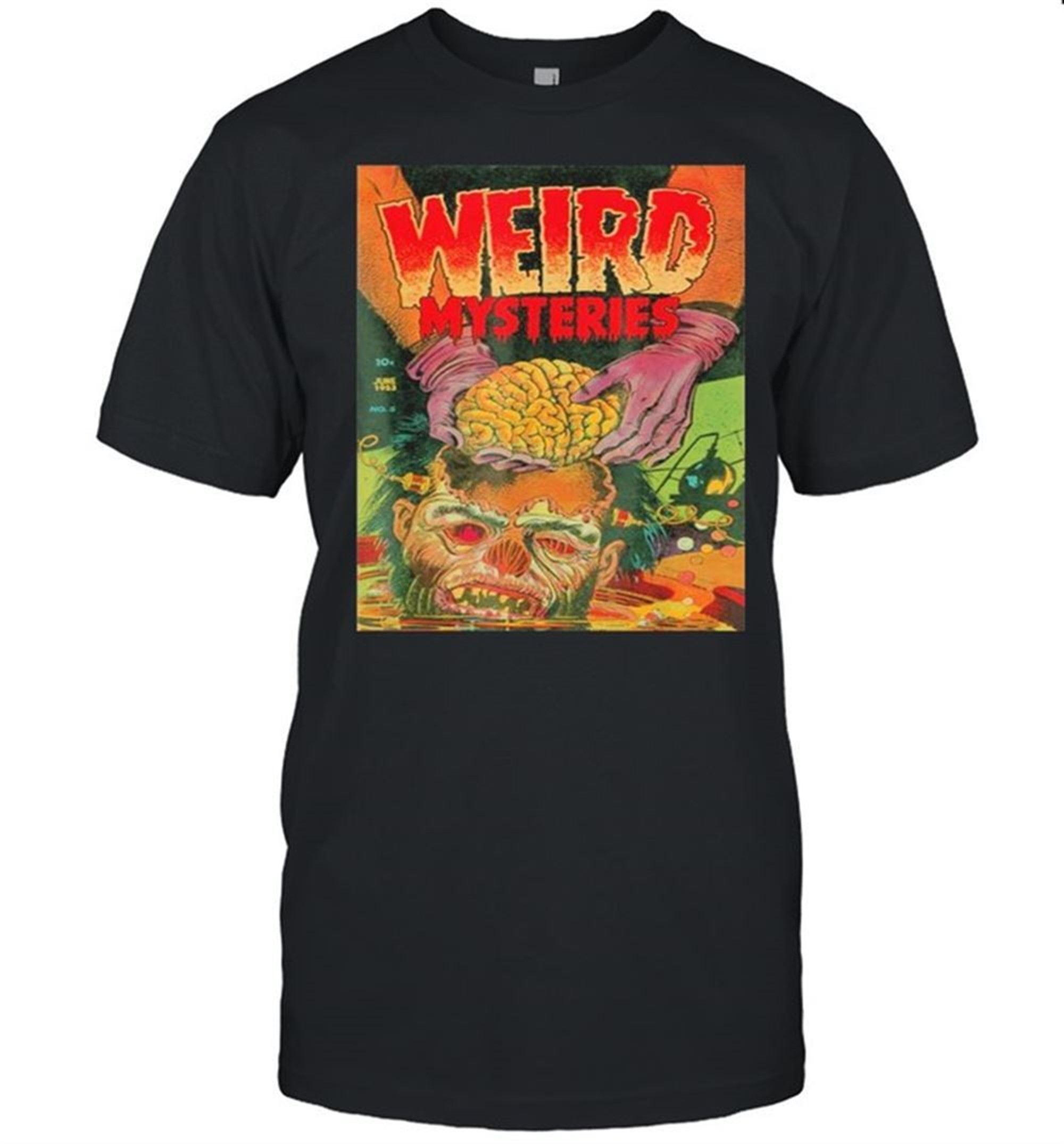 Zombie Halloween Horror Vintage Comic Book Retro Scary Funny Shirt
