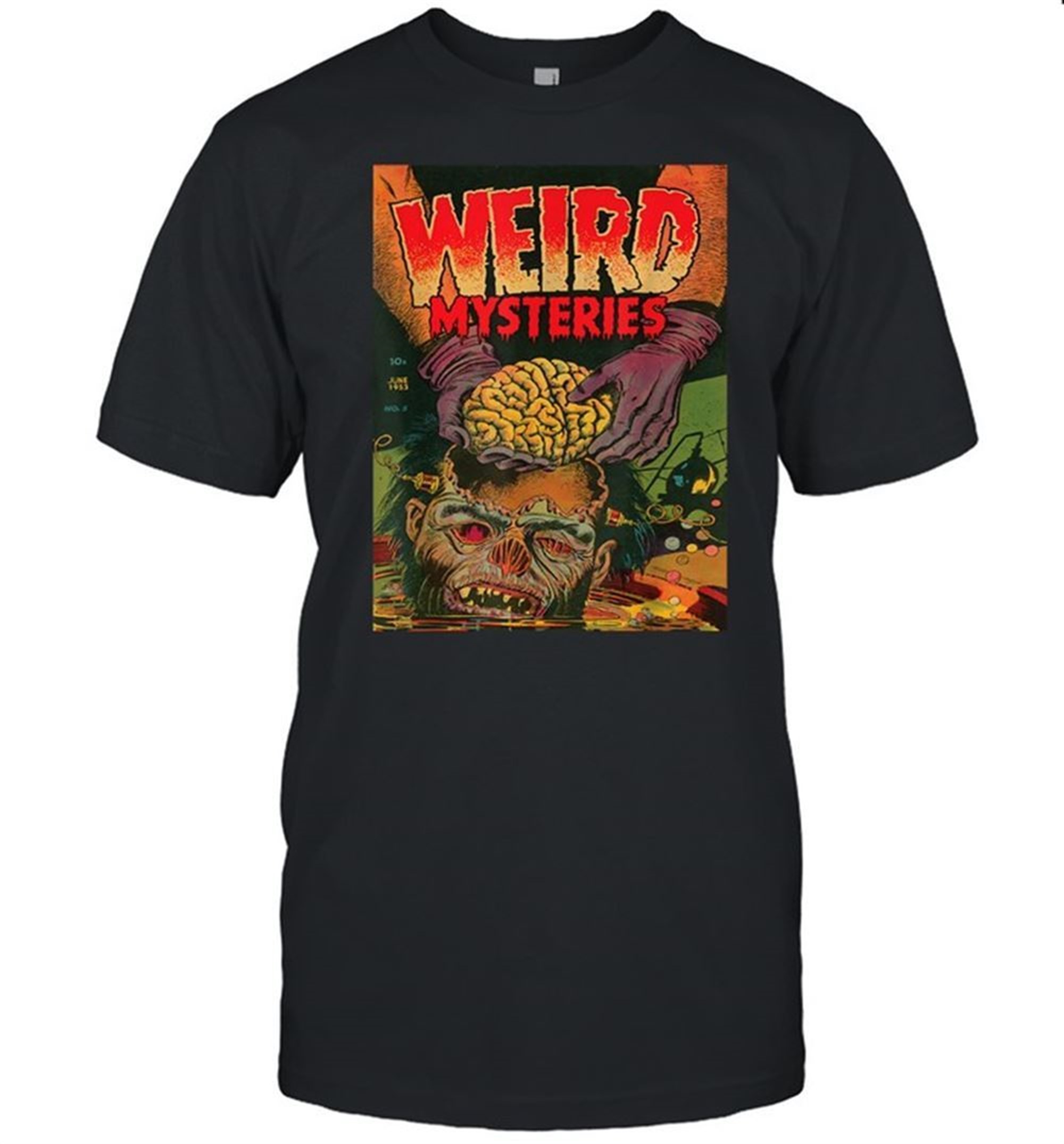 Zombie Halloween Horror Vintage Comic Book Retro Scary Shirt