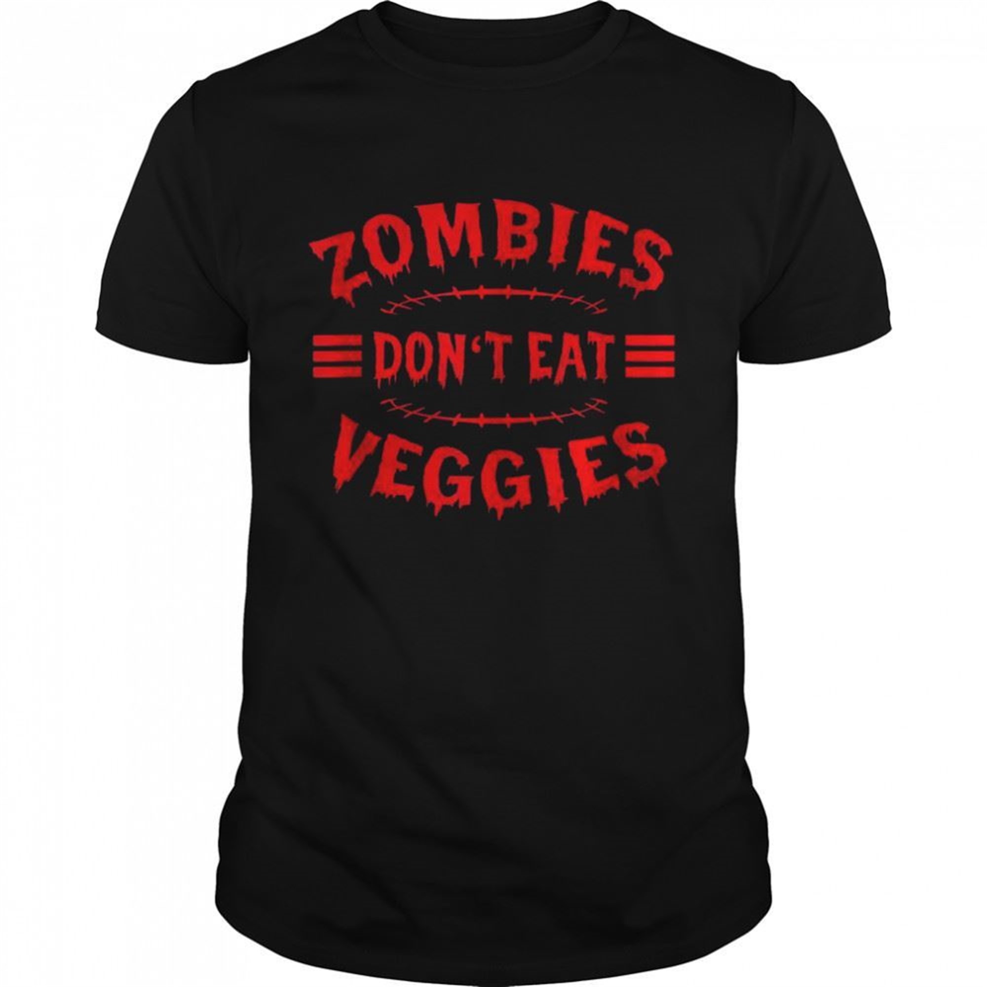 Zombies Dont Eat Veggies Zombie Costume Halloween Shirt