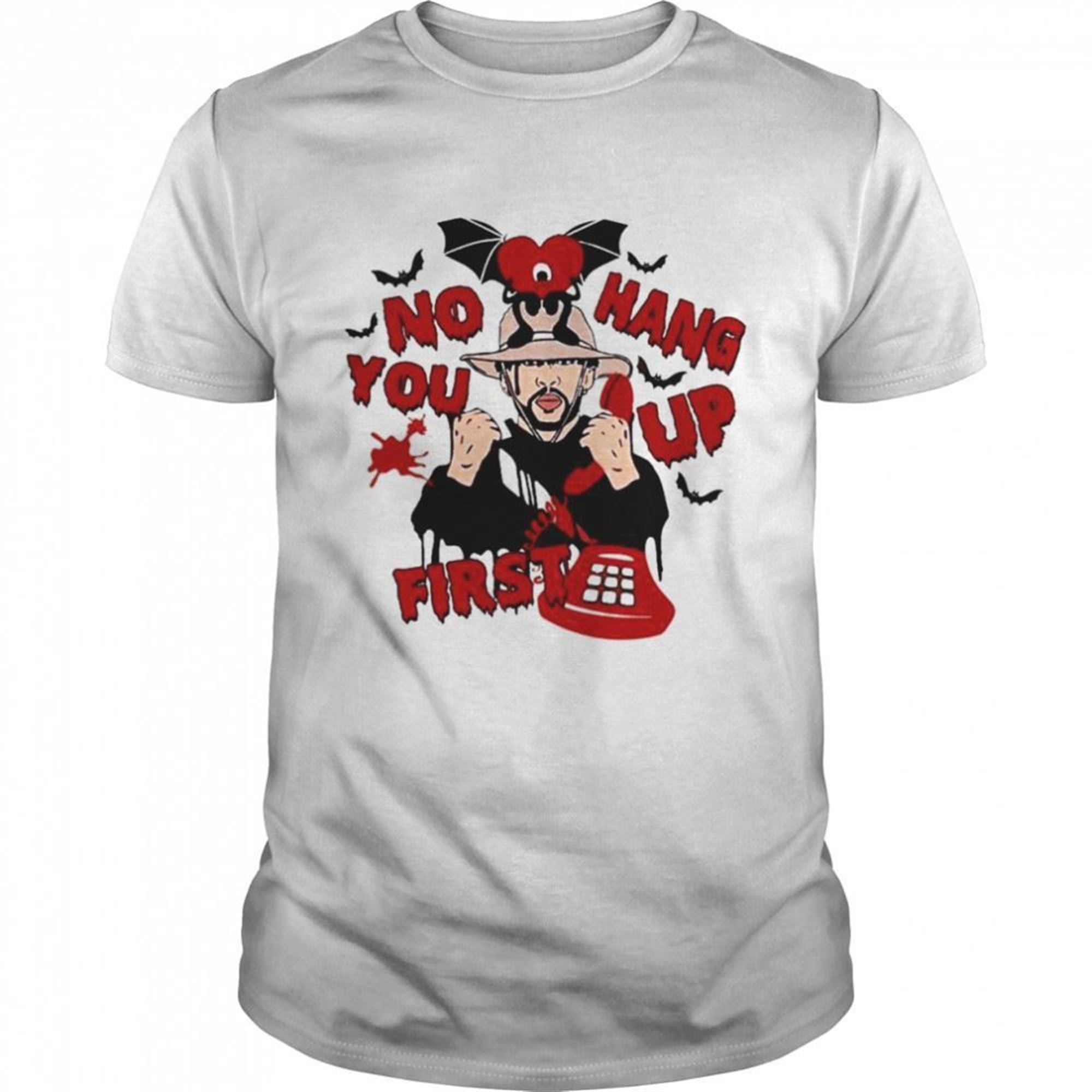 Bad Bunny Halloween No You Hang Up First Shirt