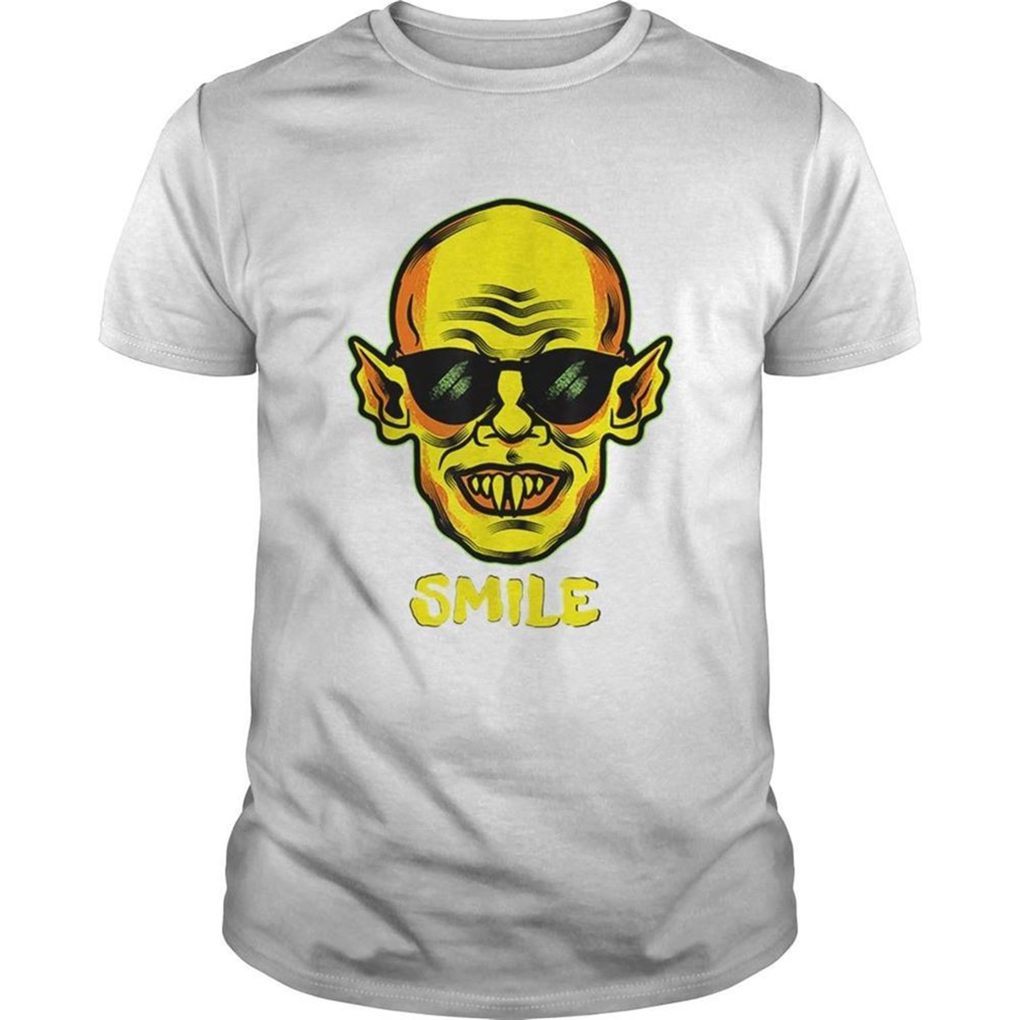 Beautiful Im Fine You Smile Zombie Halloween Vampire Graphic Shirt
