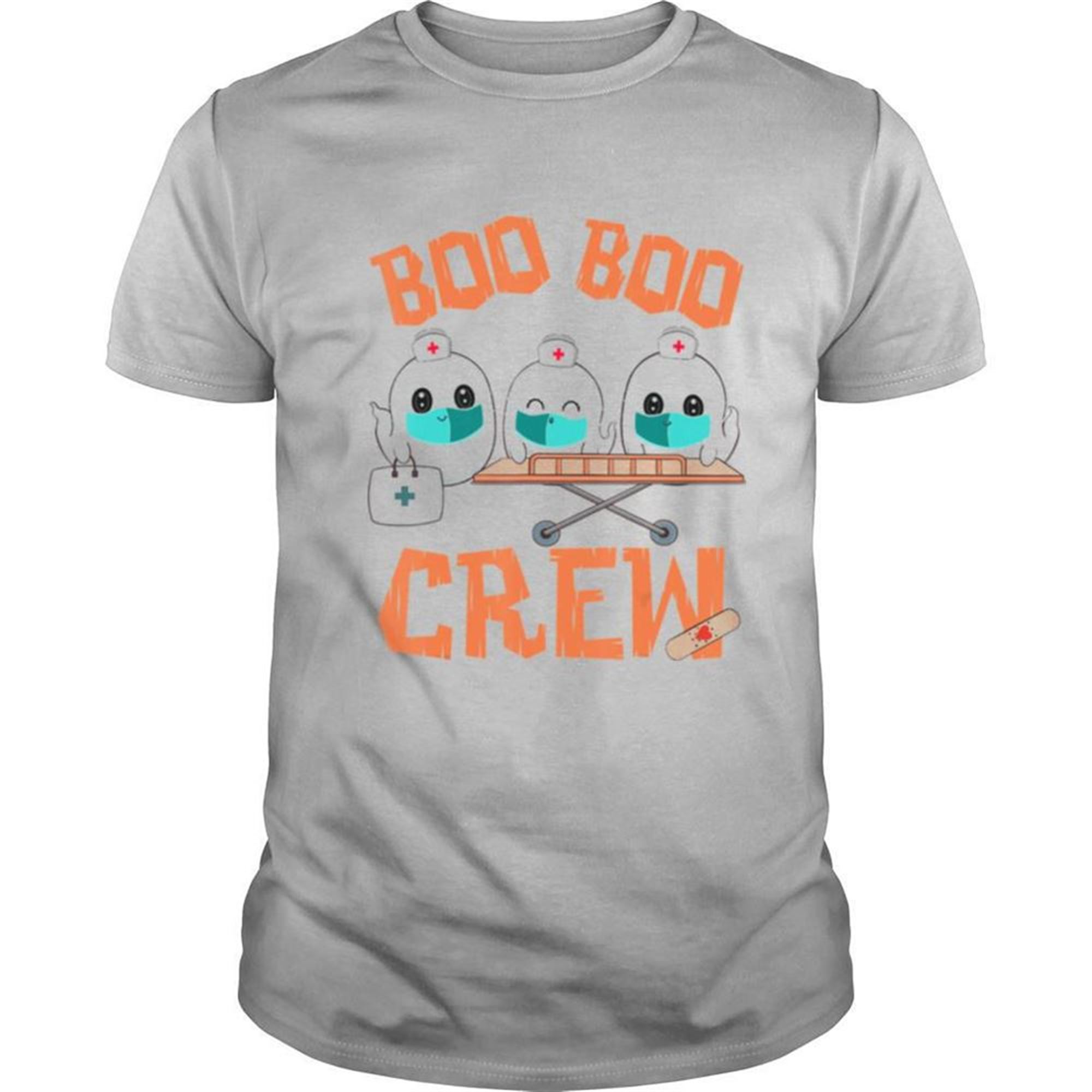 Boo Boo Crew Ghost Doctor Paramedic Emt Nurse Halloween Gift Shirt