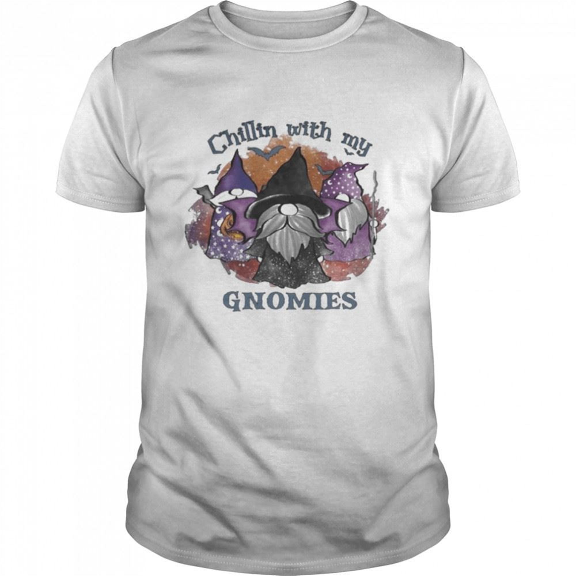 Chillin With My Gnomies Halloween T-shirt
