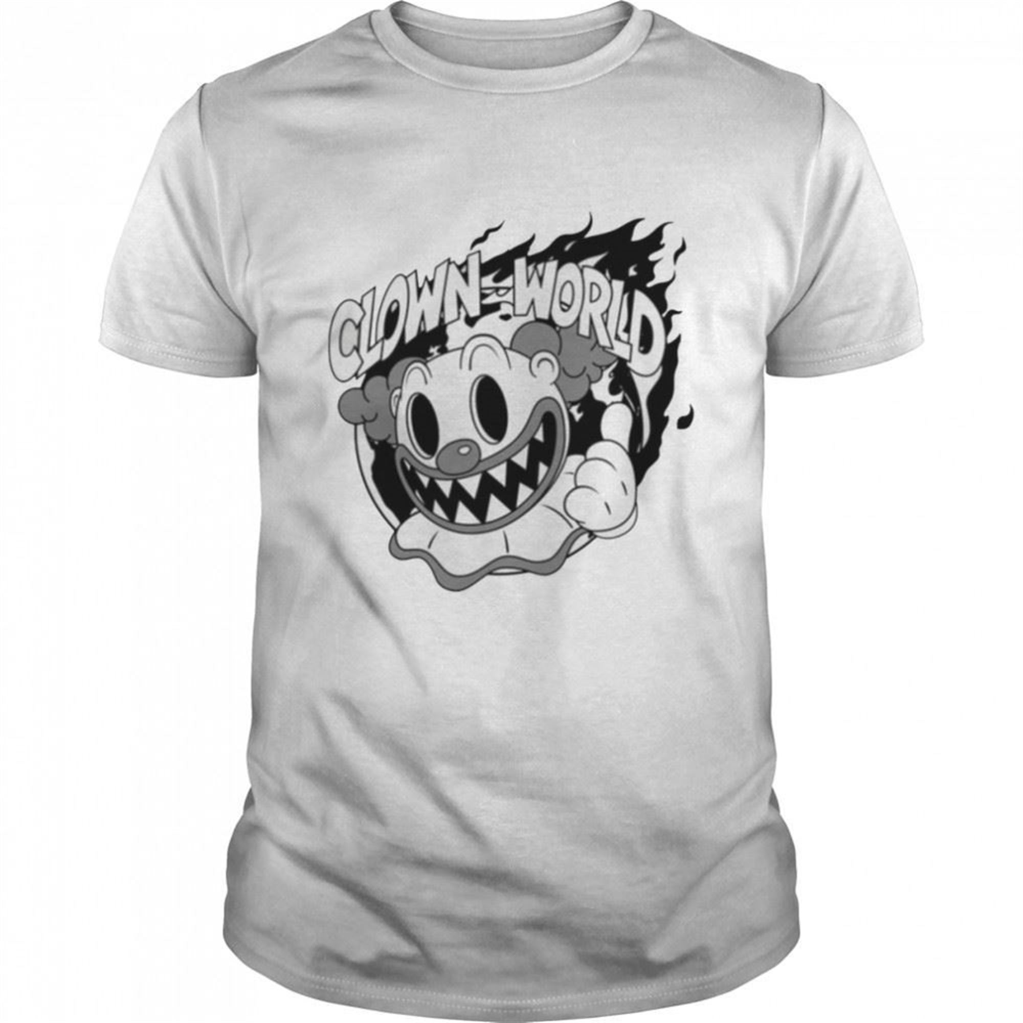 Clown World Black And White Halloween Spooky Night Shirt