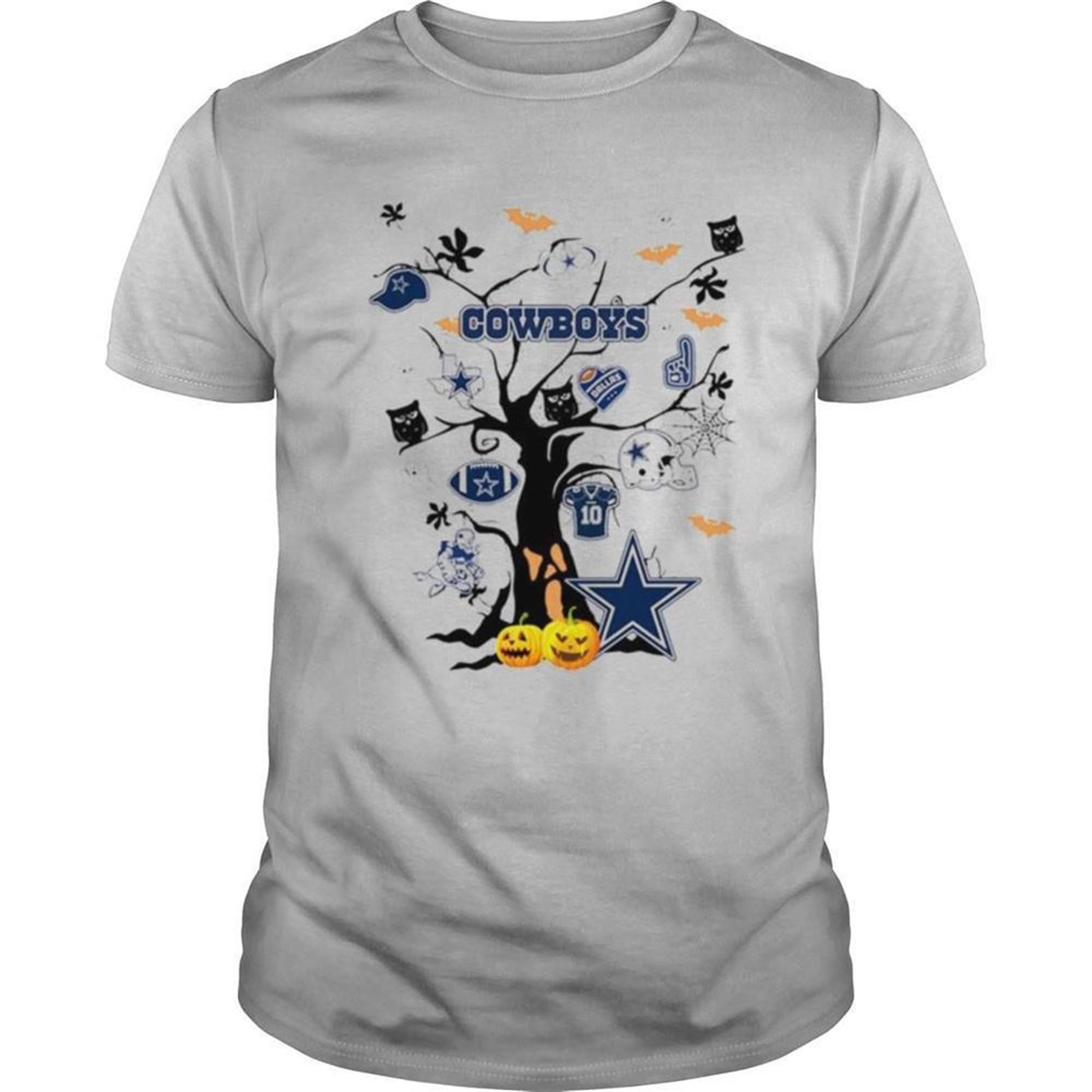 Dallas Cowboys Halloween Tree Shirt