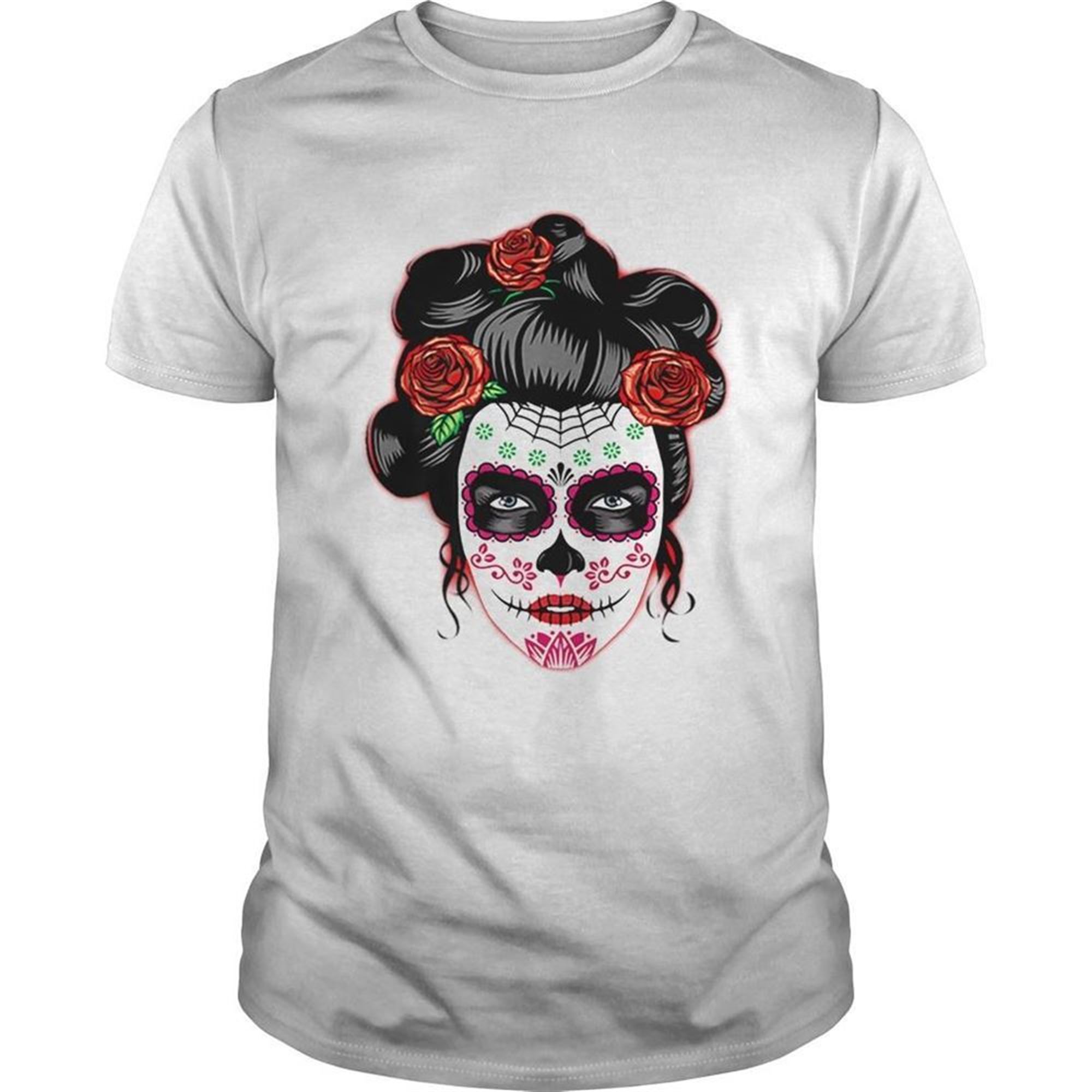 Dia De Los Muertos Day Of The Dead Skull Halloween Shirt