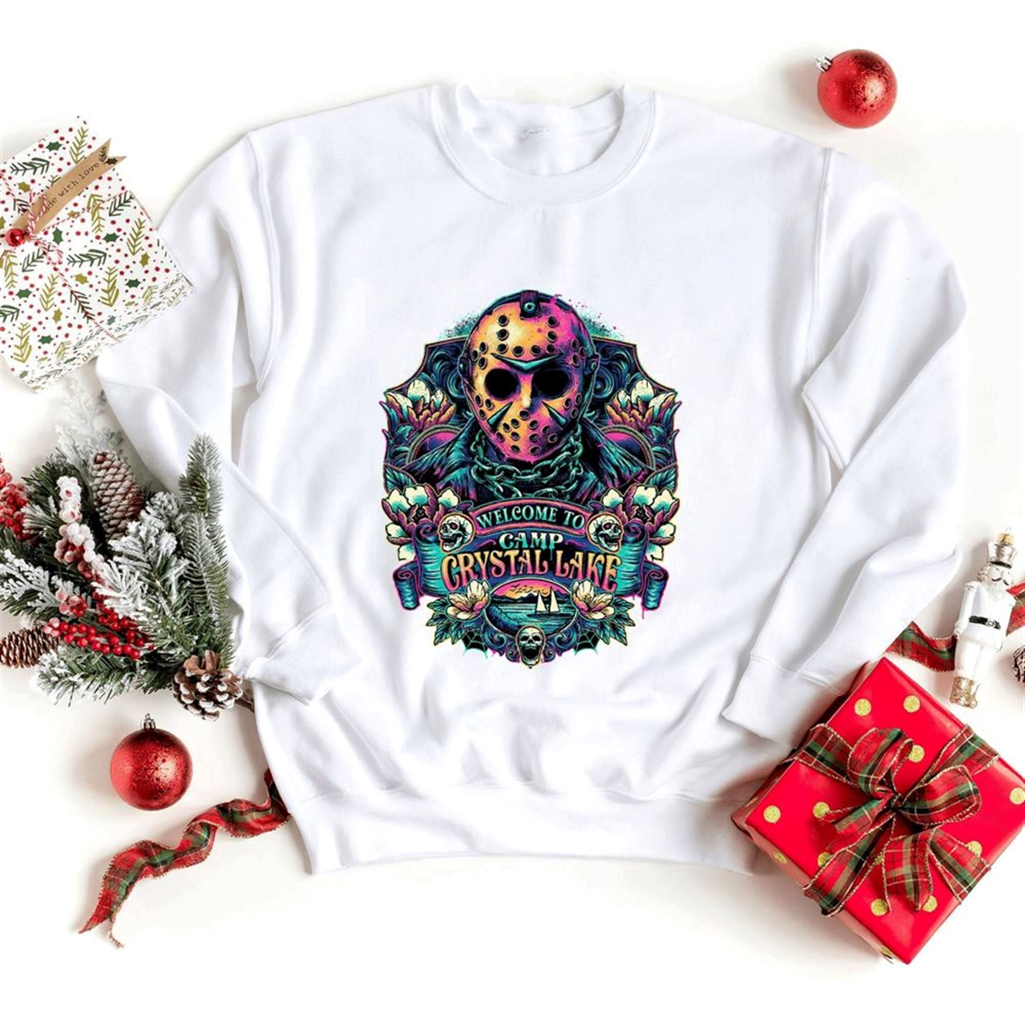 Friday The 13th Sweatshirt Jason Halloween Shirtwelcome To Camp Crystal Lake Shirt Halloween Horror Movie Killers Halloween Shirt