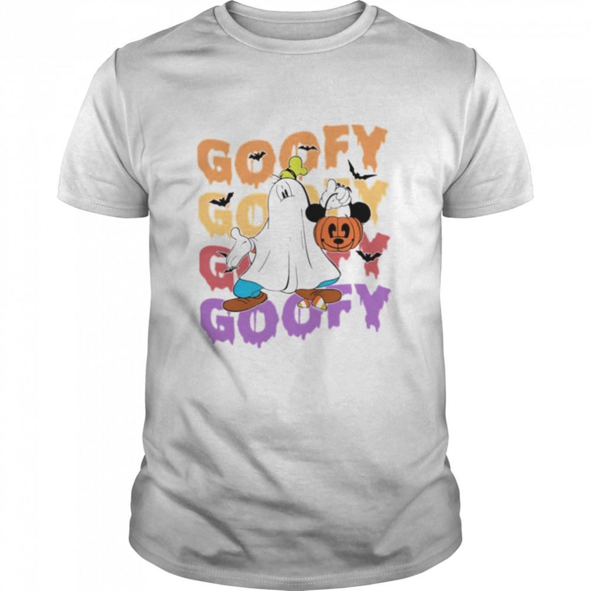Friends Boo Bash Retro Goofy Pumpkin Halloween Shirt