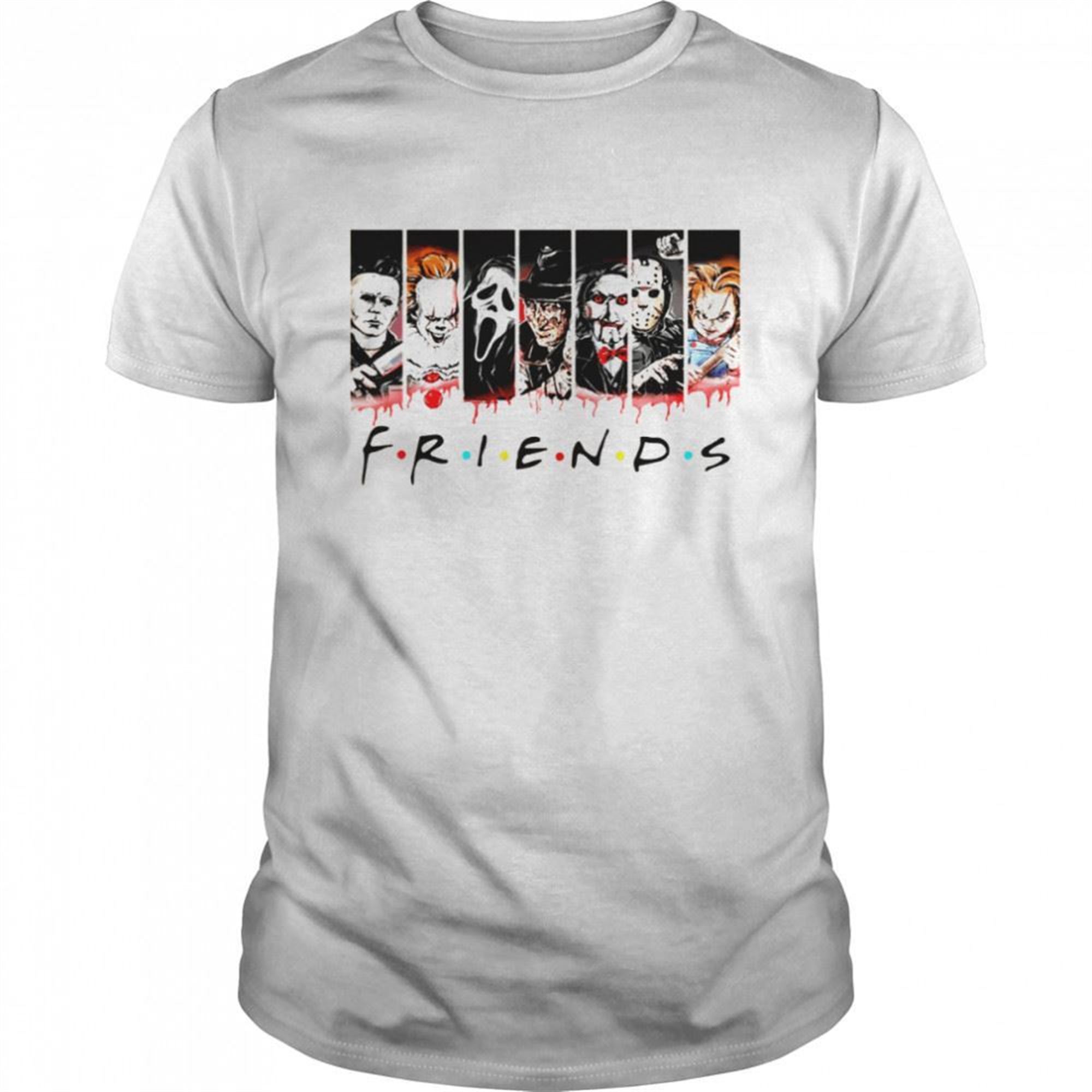 Friends Horror Movie Halloween Chucky Shirt