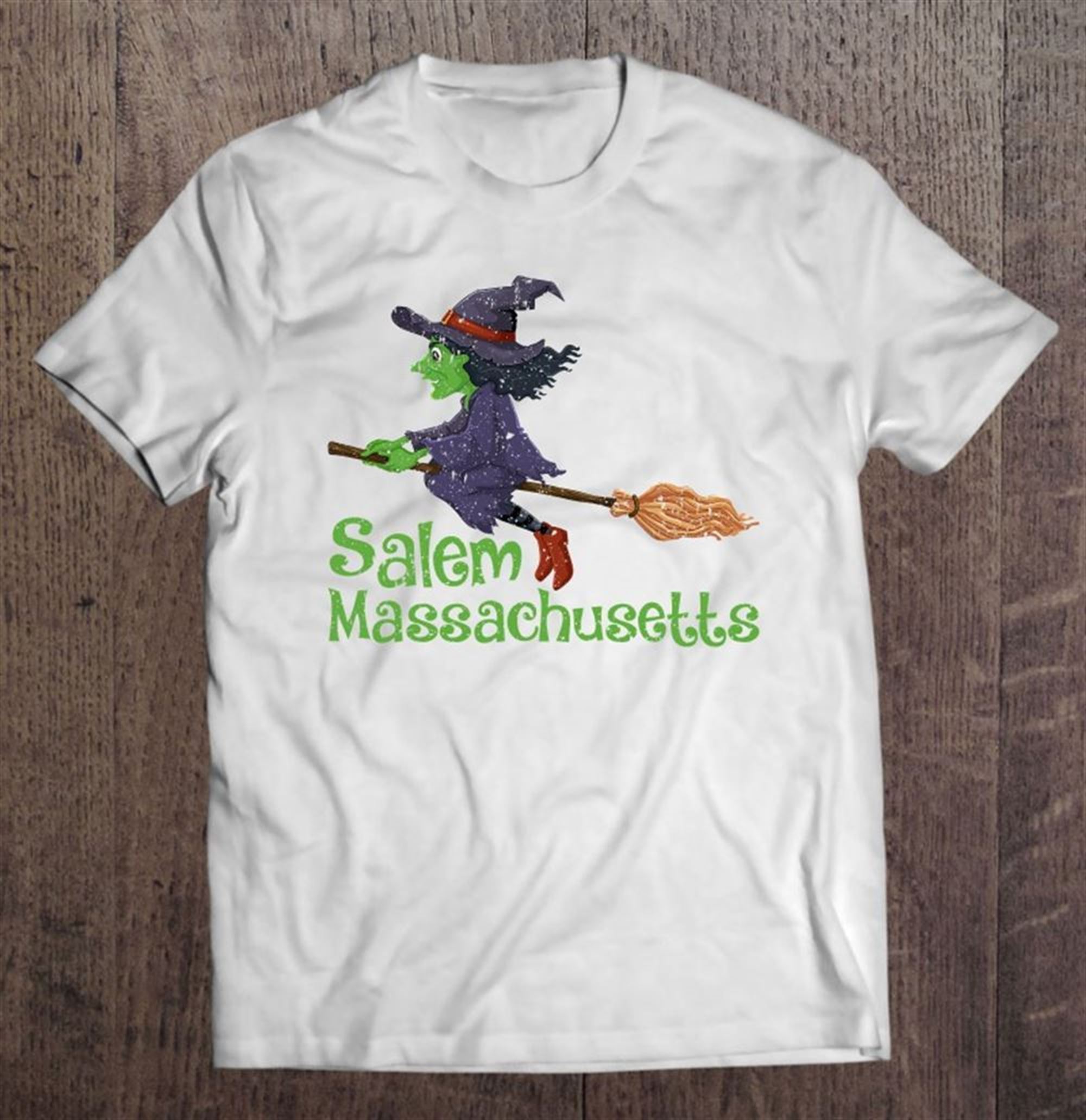 Funny Salem Massachusetts Witch Halloween