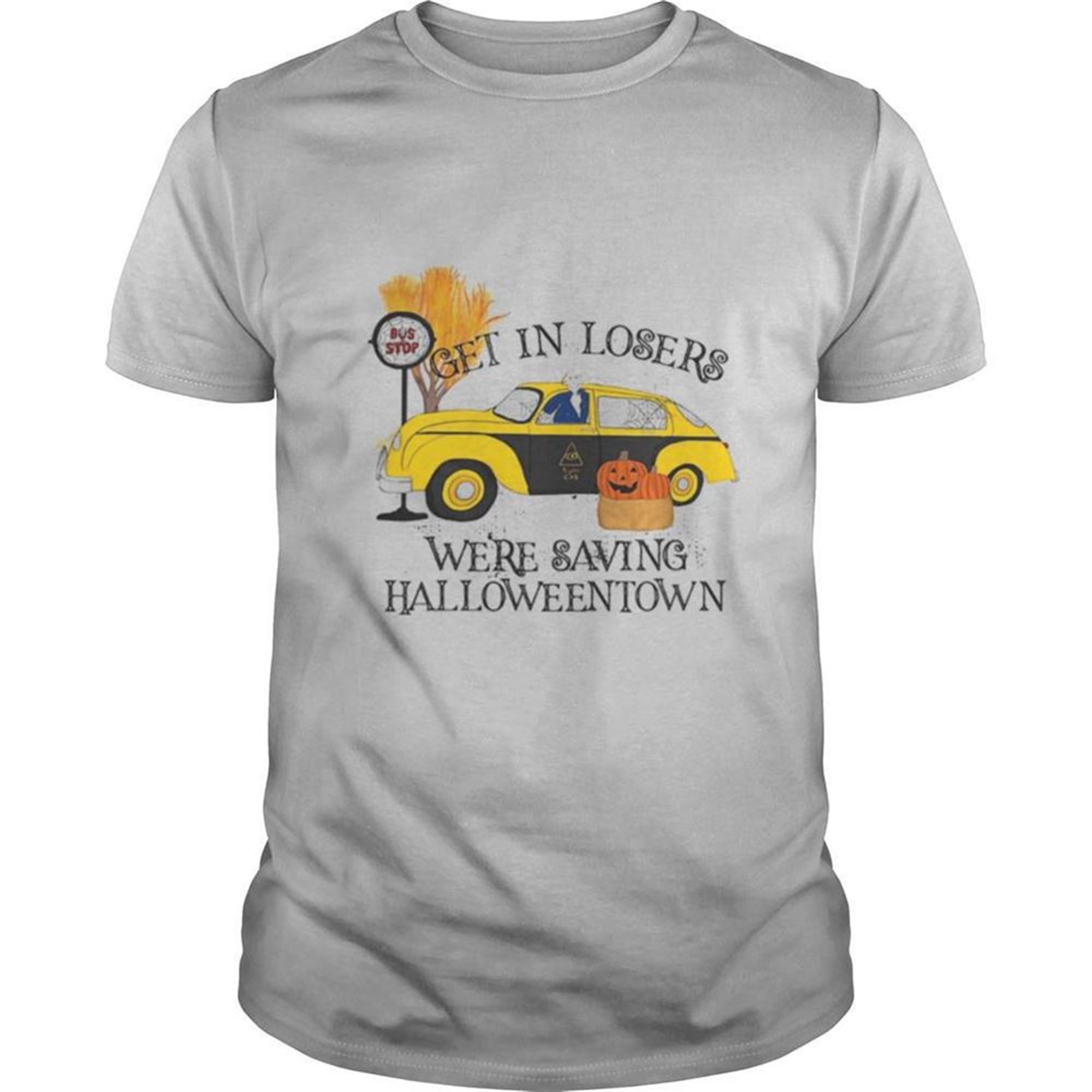 Get In Losers Were Saving Halloweentown Bus Top Shirt