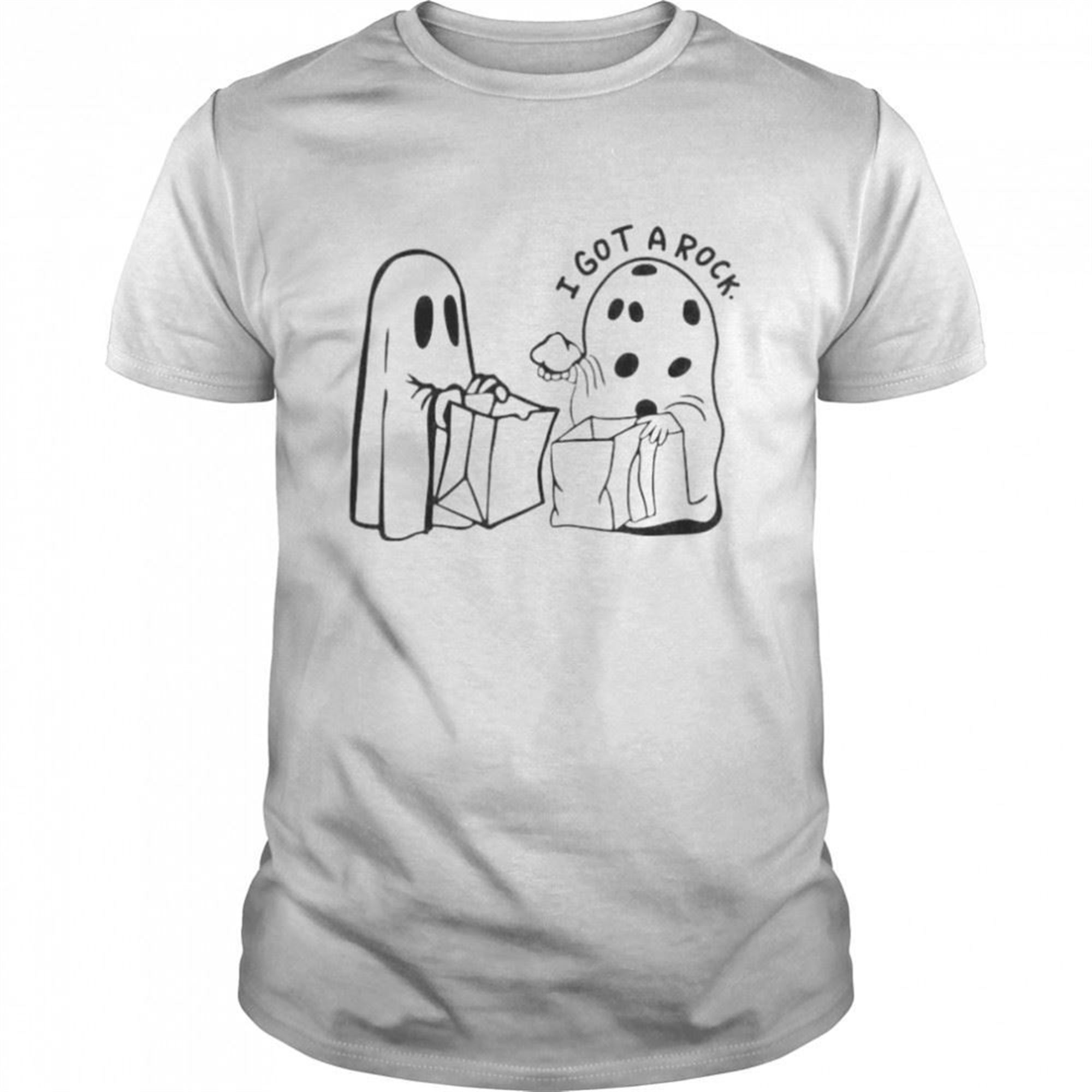 Ghost I Got A Rock Halloween Shirt