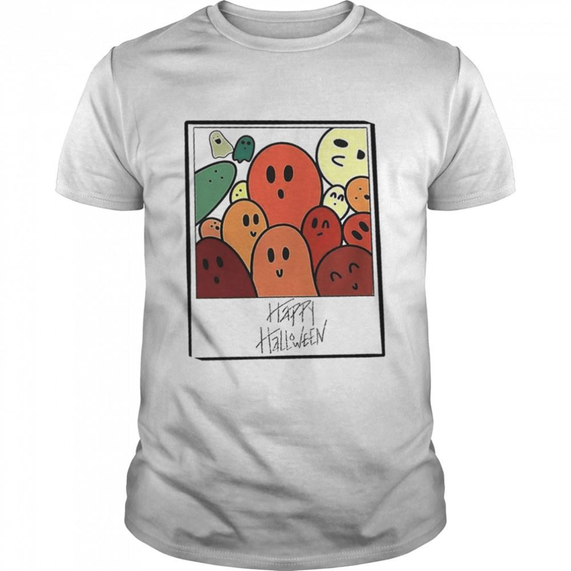 Ghost Polaroid Happy Halloween Shirt