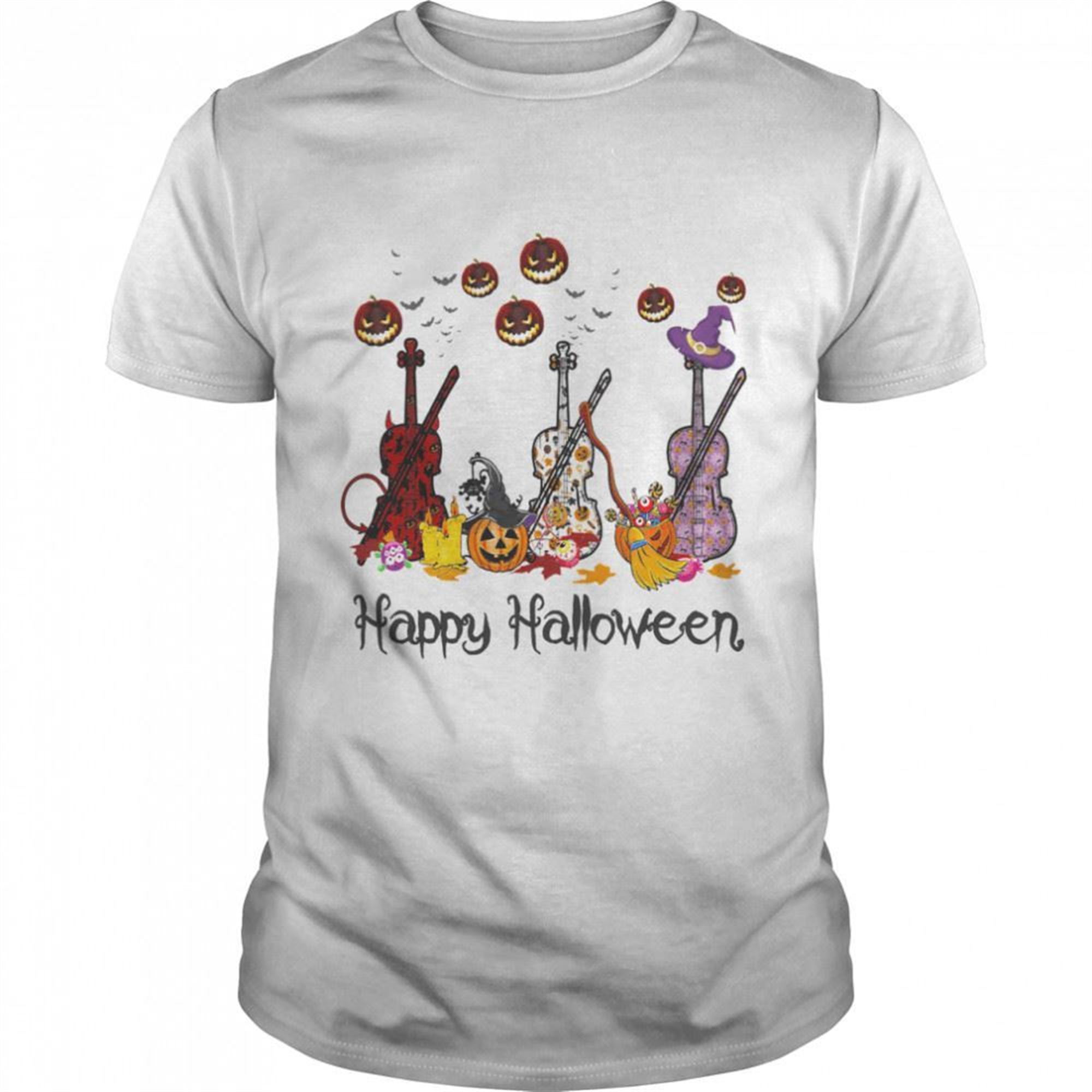 Guitars Happy Halloween Shirt