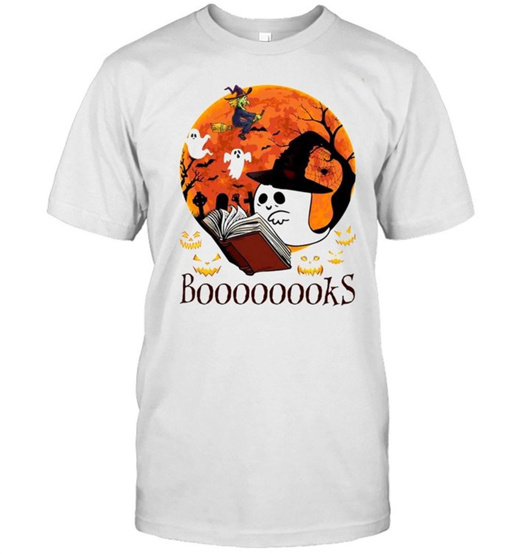Halloween Boo Boooooooks Shirt