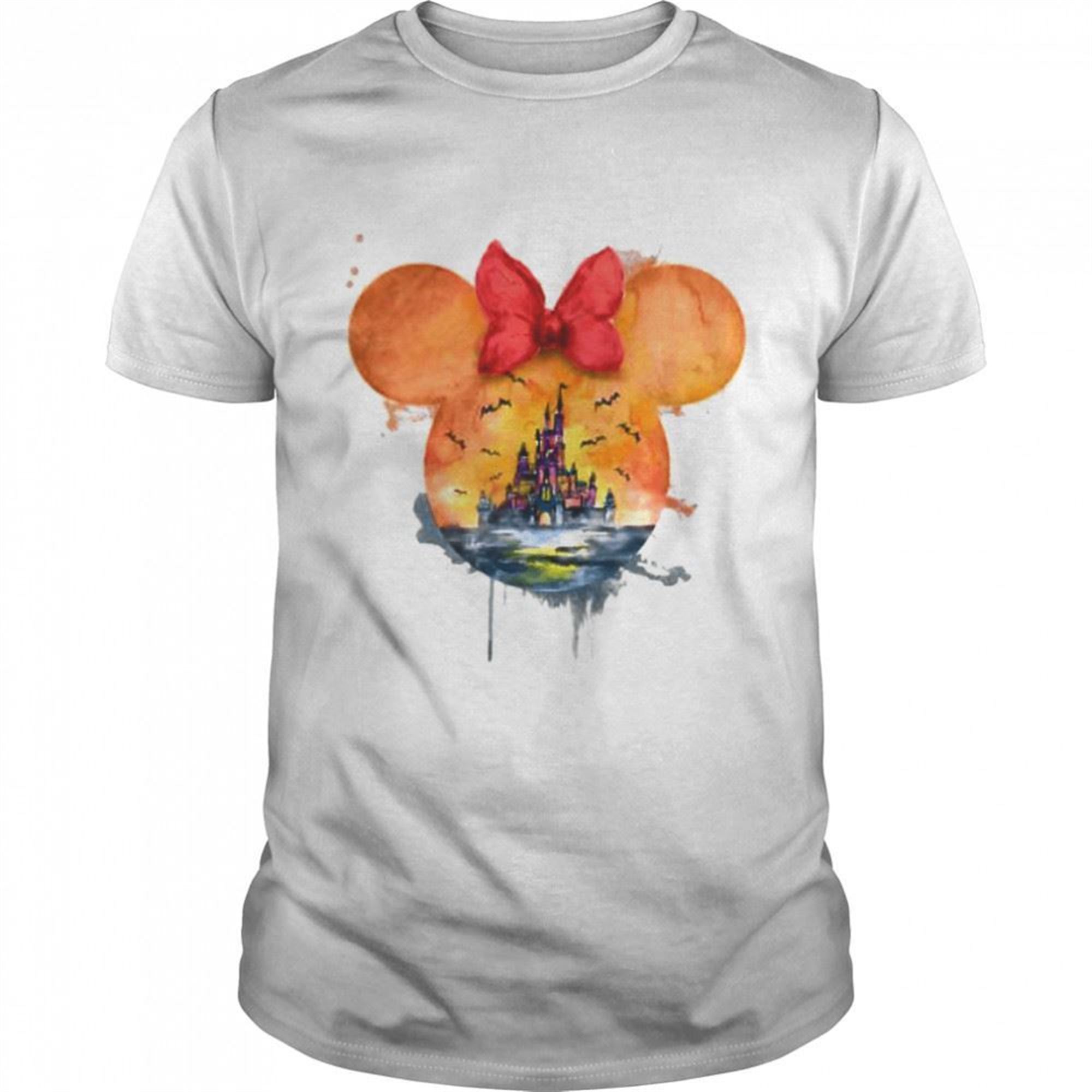 Halloween Ears Female Minnie Moon T-shirt