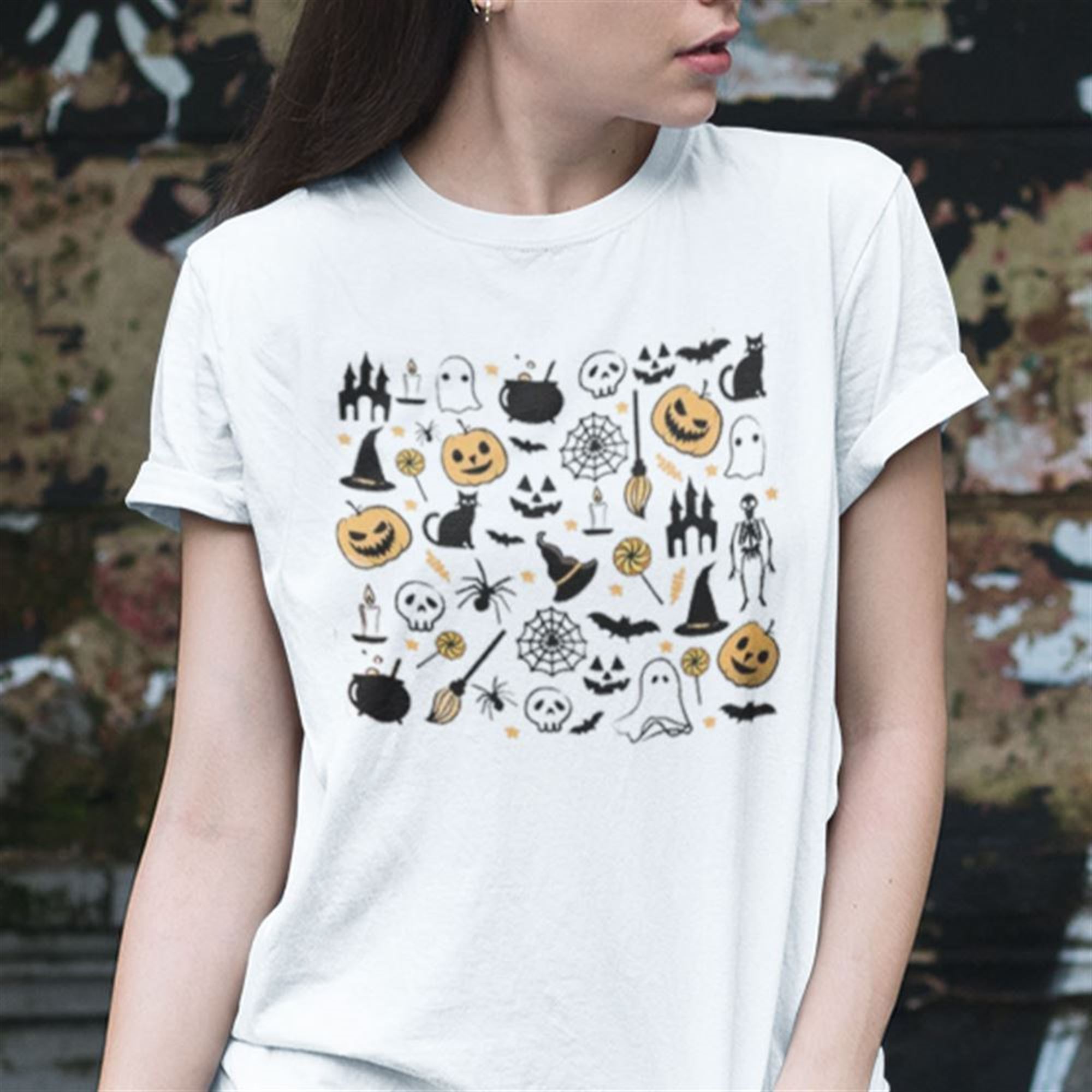 Halloween Icons Shirt I Love Halloween