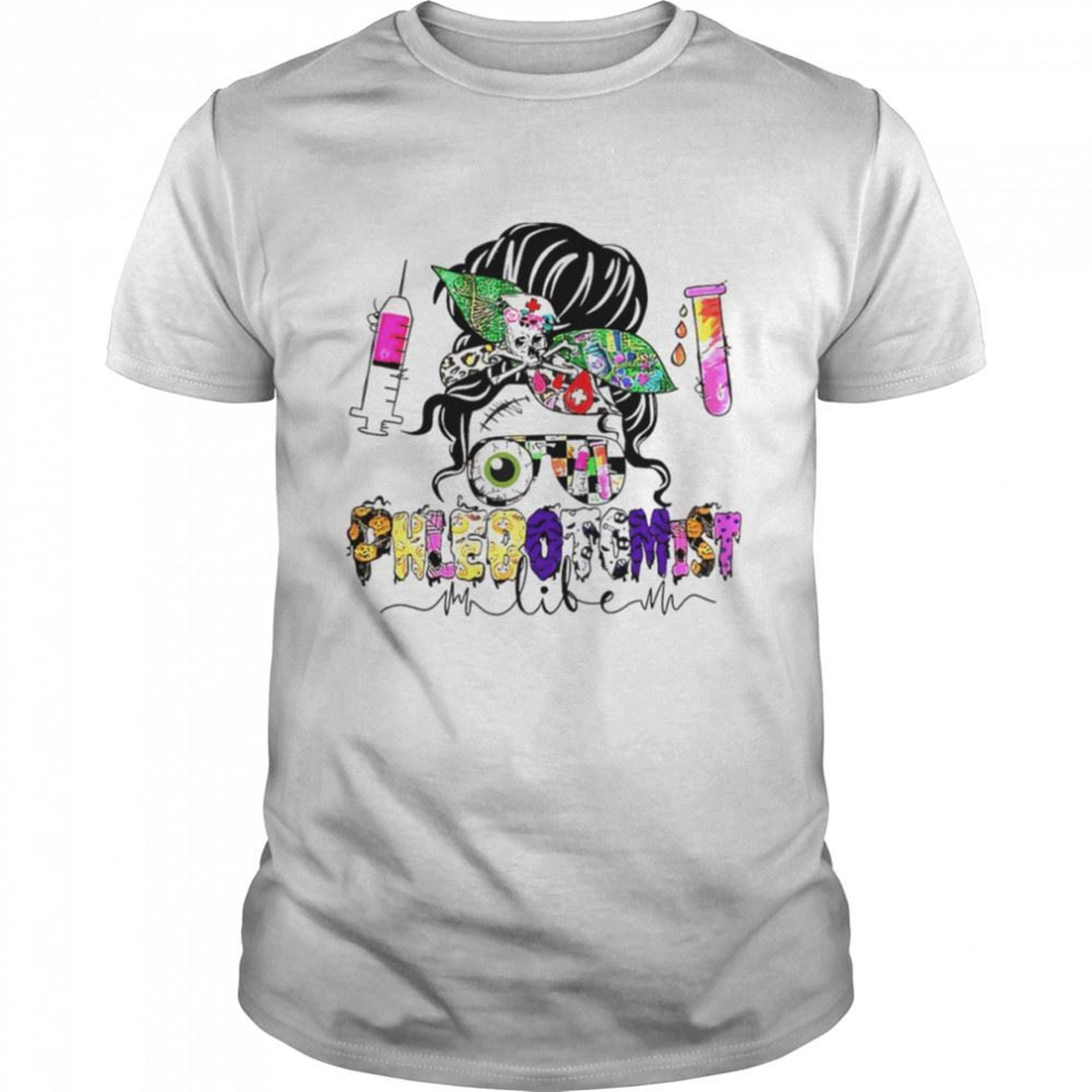 Halloween Nurse Phlebotomist Shirt