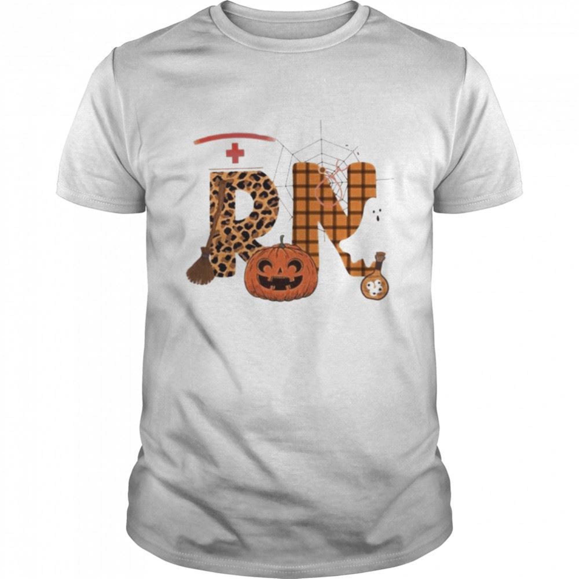 Halloween Rn Nurse T-shirt