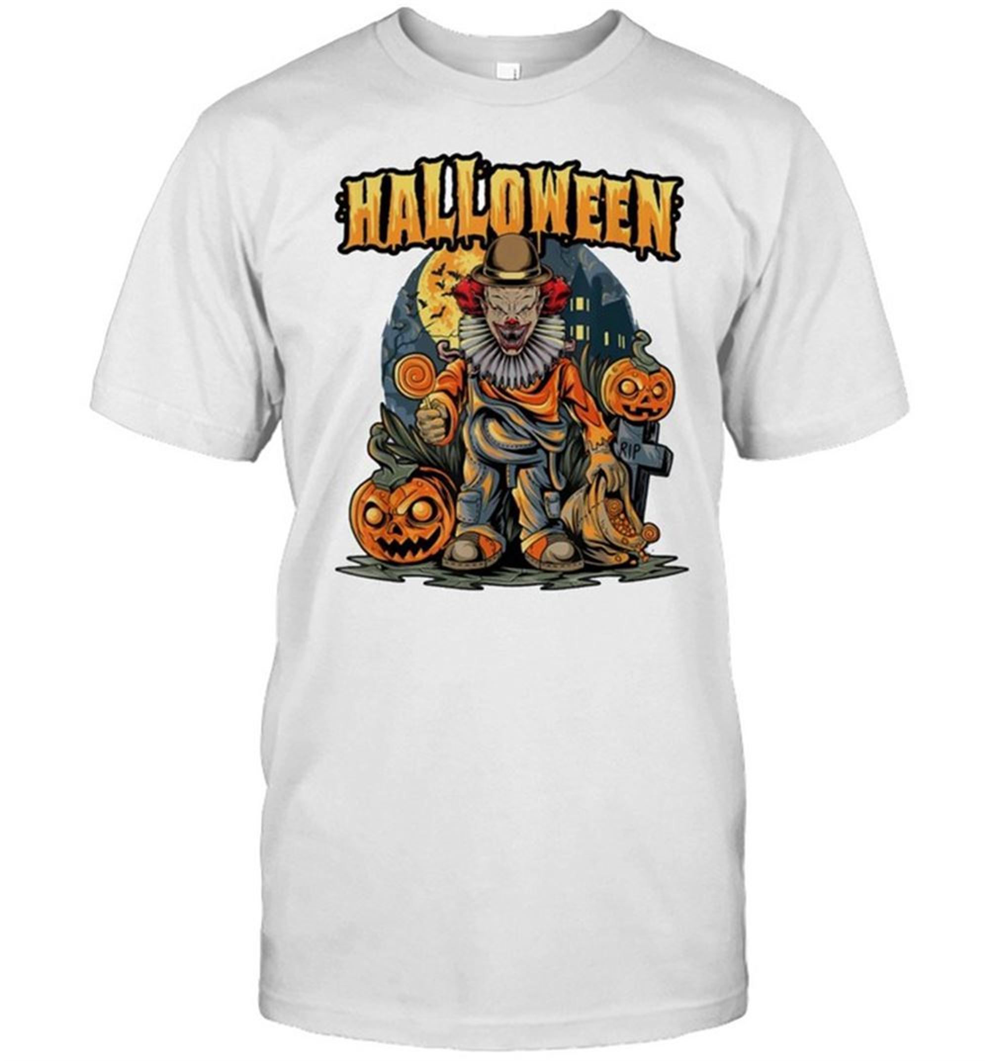 Halloween Scary Clown Horror Shirt