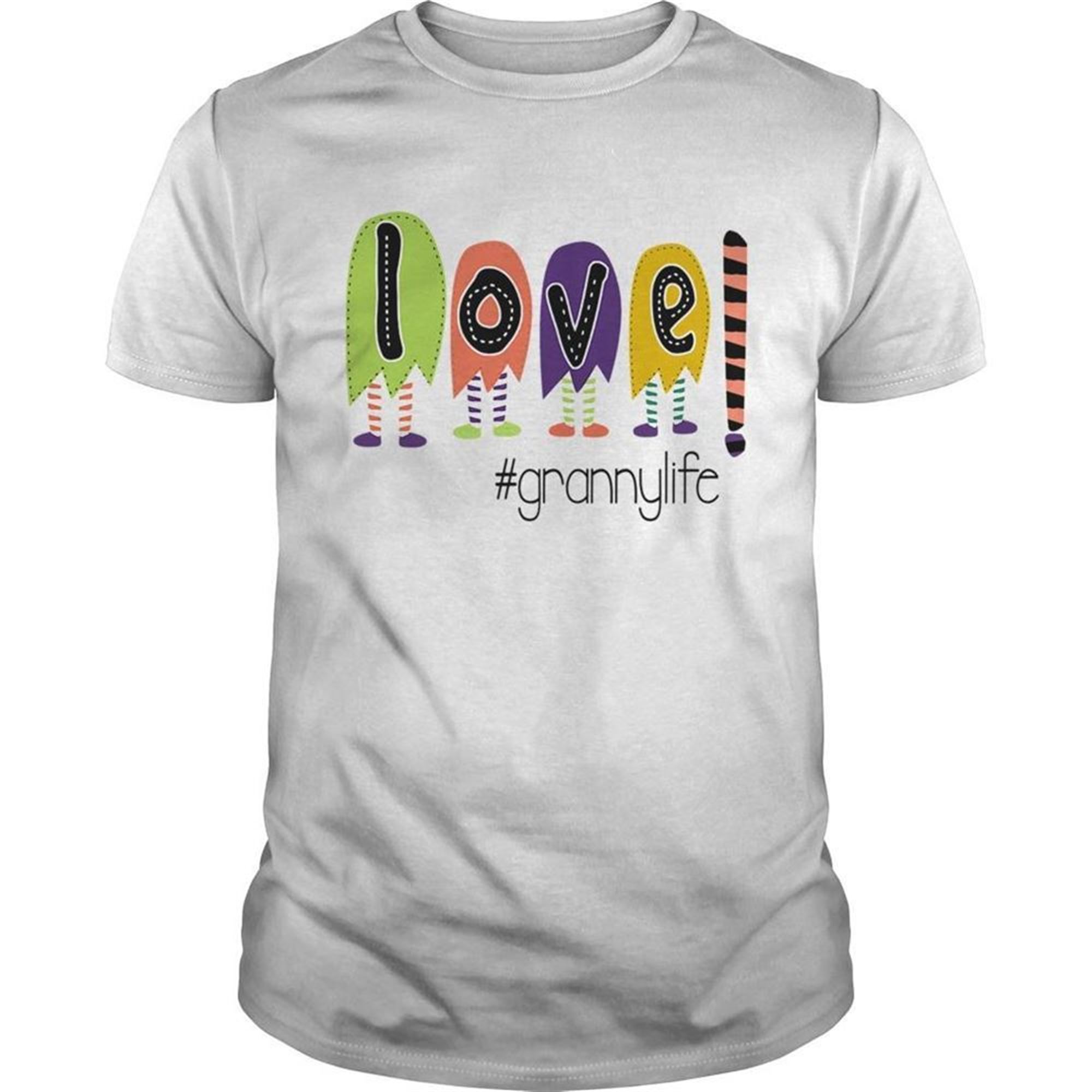 Halloween Women Mom Live Grannylife Granny Life Tshirt