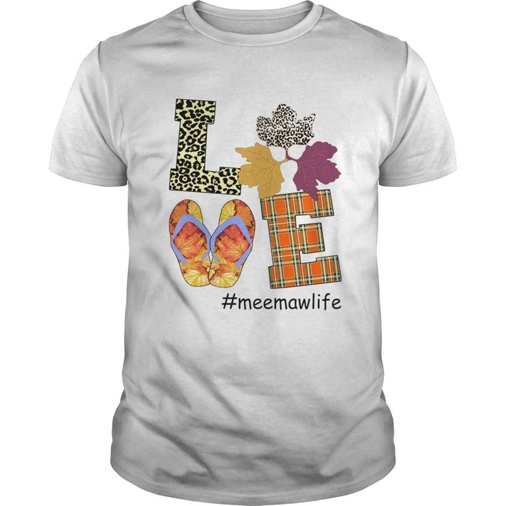 Halloween Women Mom Love Meemawlife Meemaw Life Tshirt
