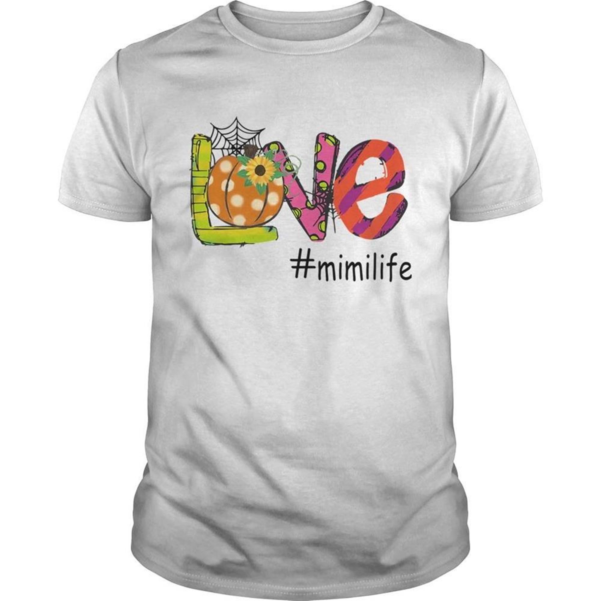 Halloween Women Mom Love Mimilife Mimi Life Tshirt